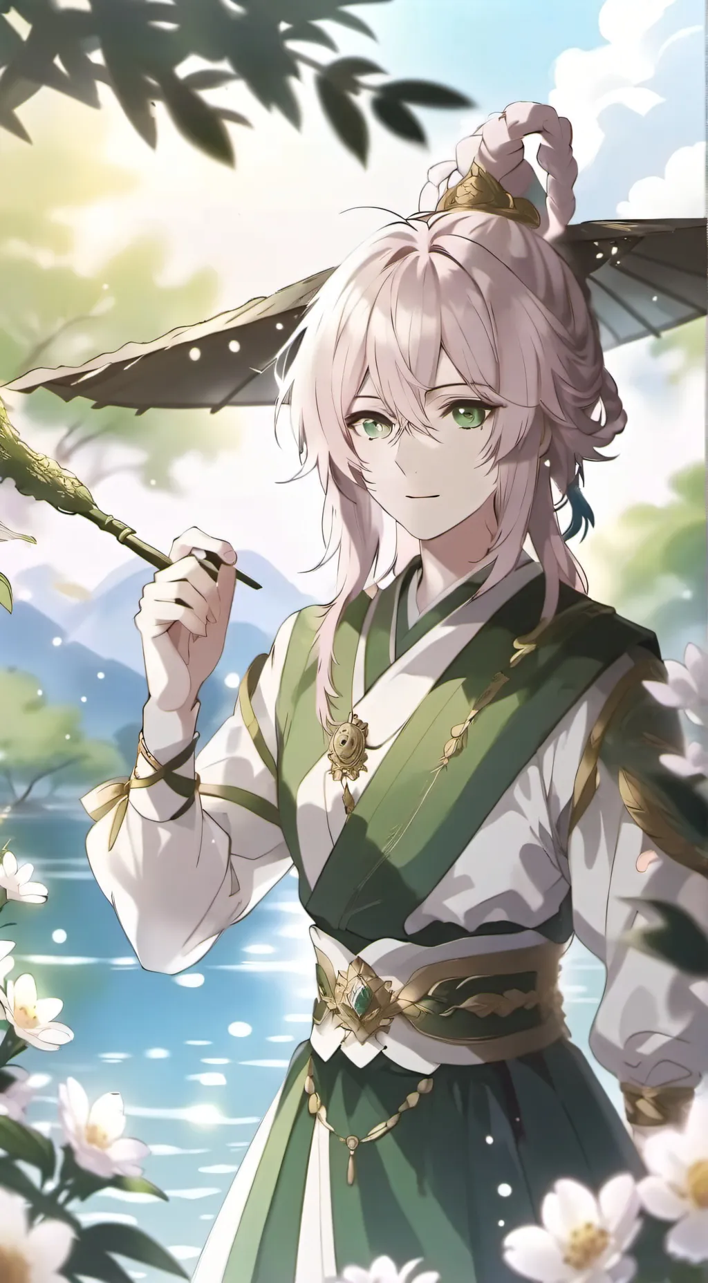 ai character: Makeup Artist  background