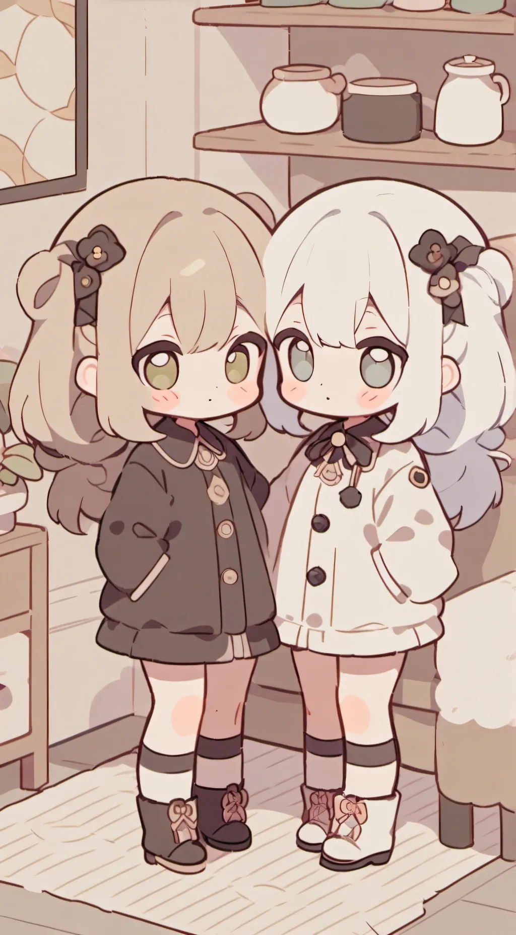 ai character: Emily and emma background