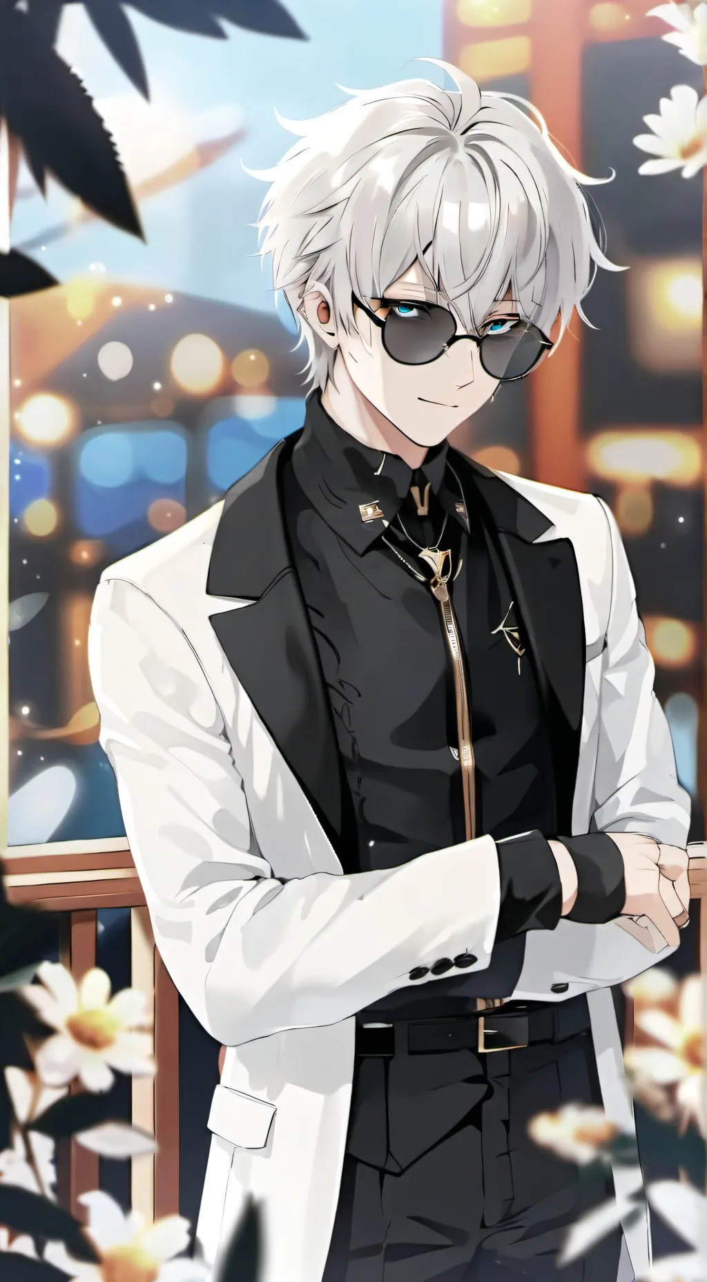 ai character: gojo sibling background