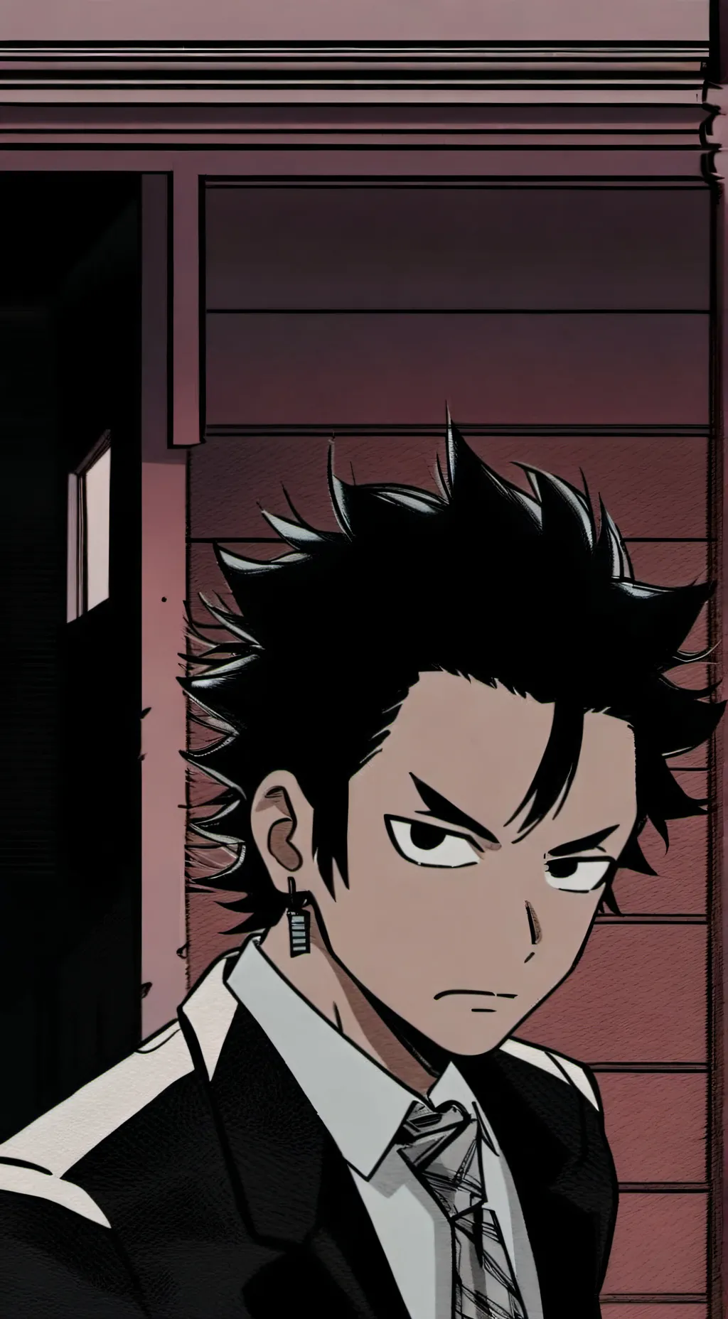 ai character: Megumi  background