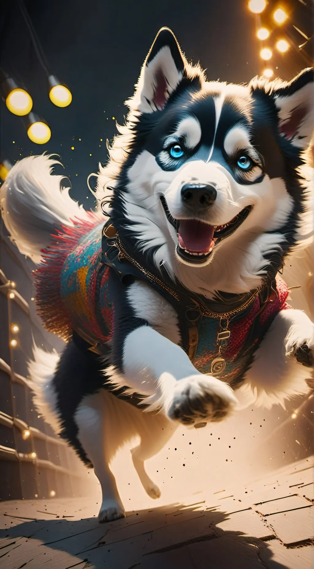 ai character: Syncyt background