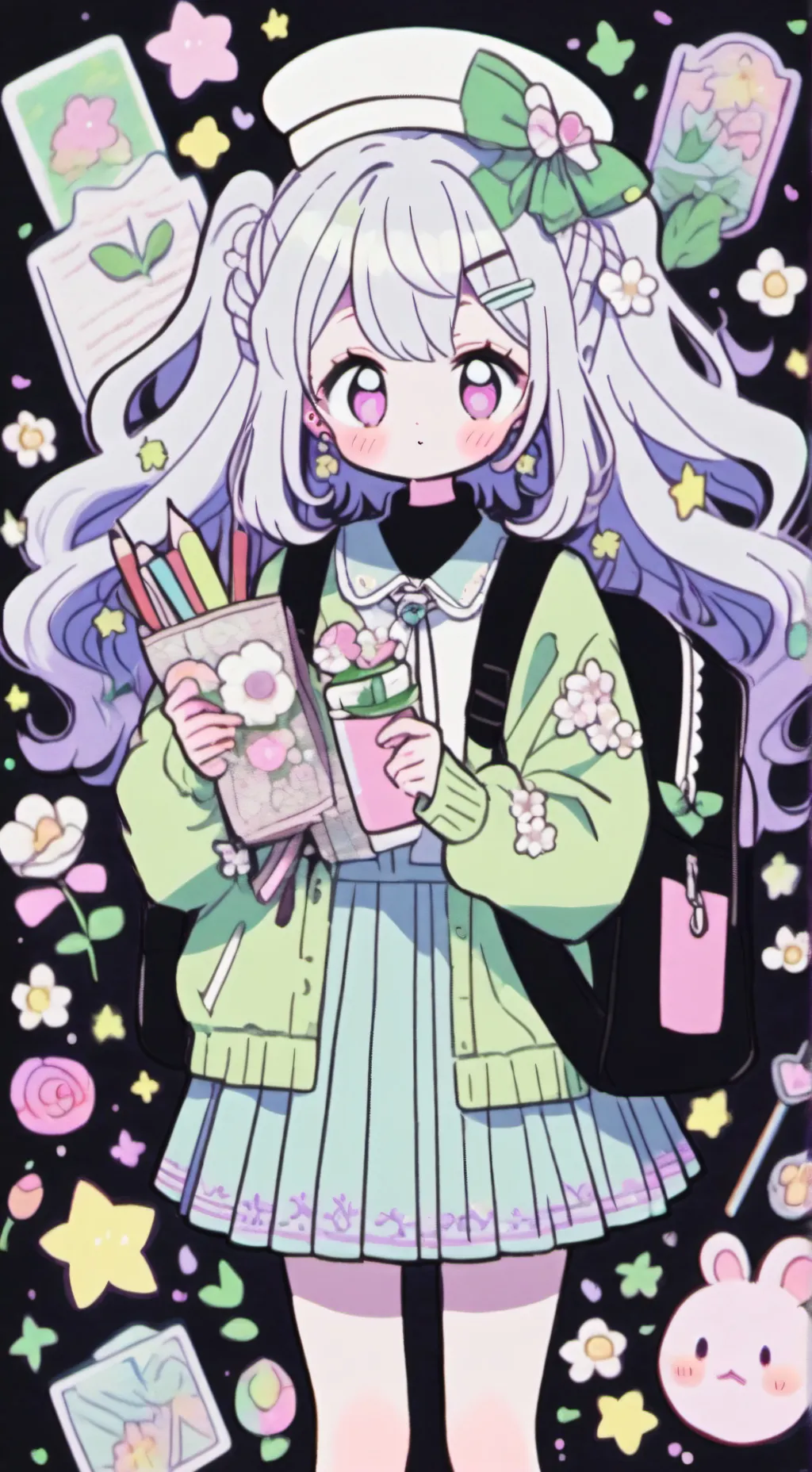 ai character: Emily  background