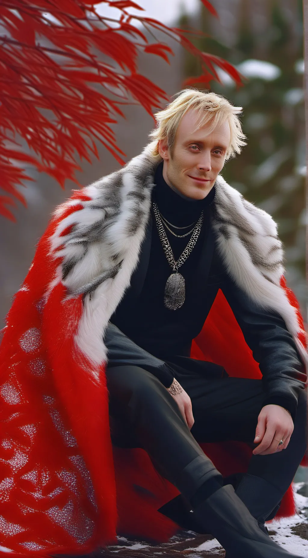 ai character: Adrien  background