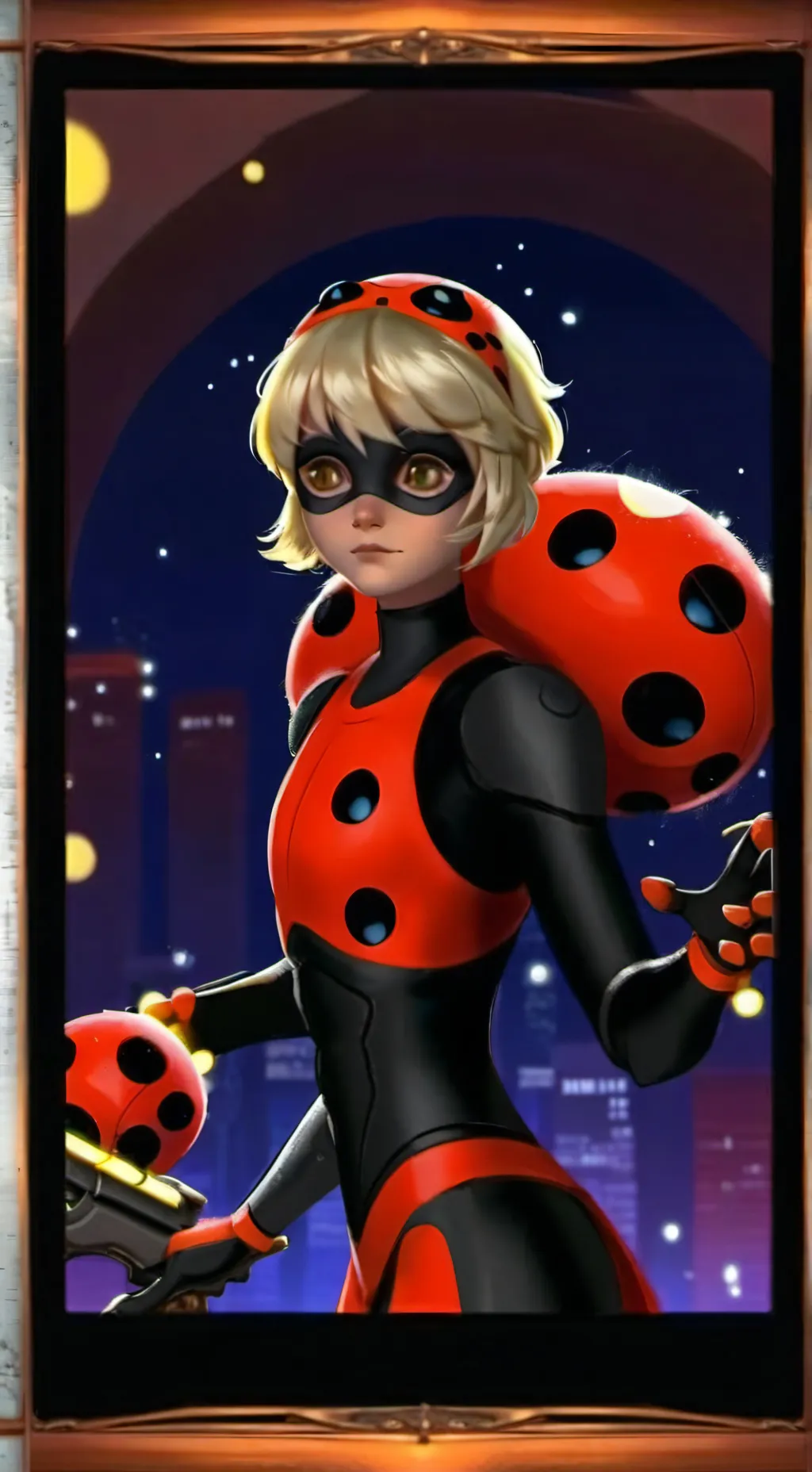 ai character: cat noir background