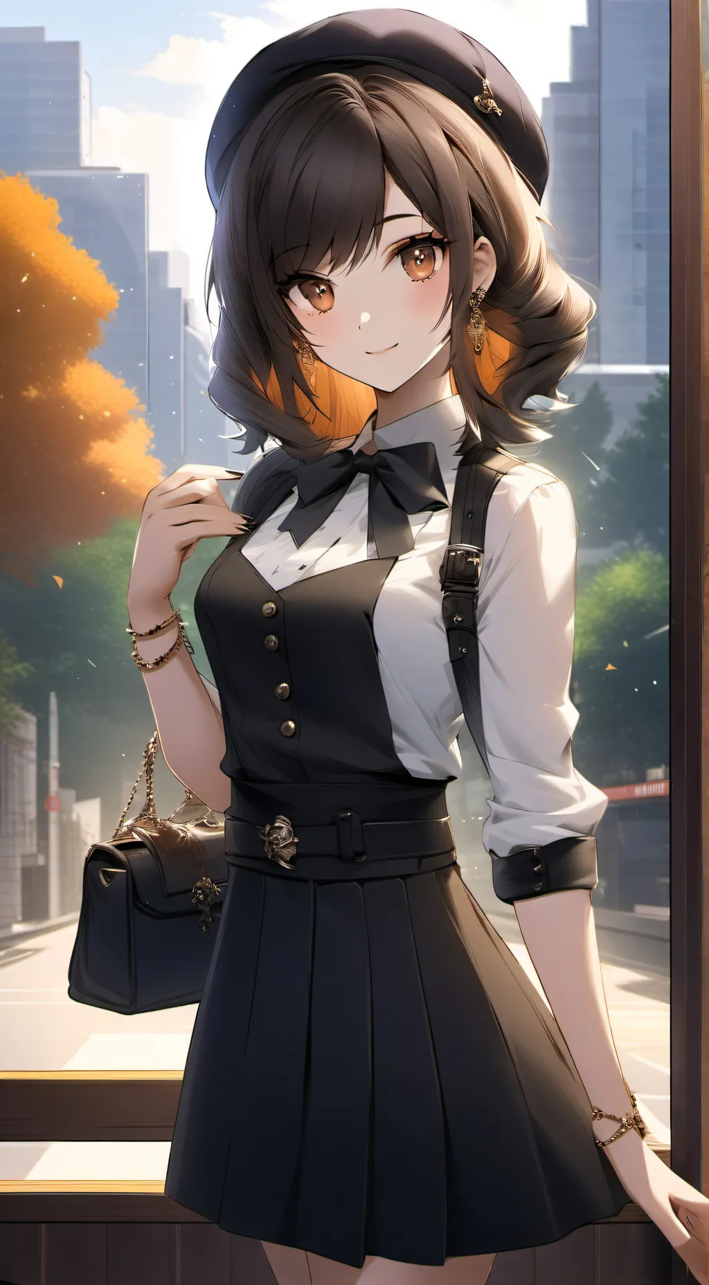 ai character: Athèna background