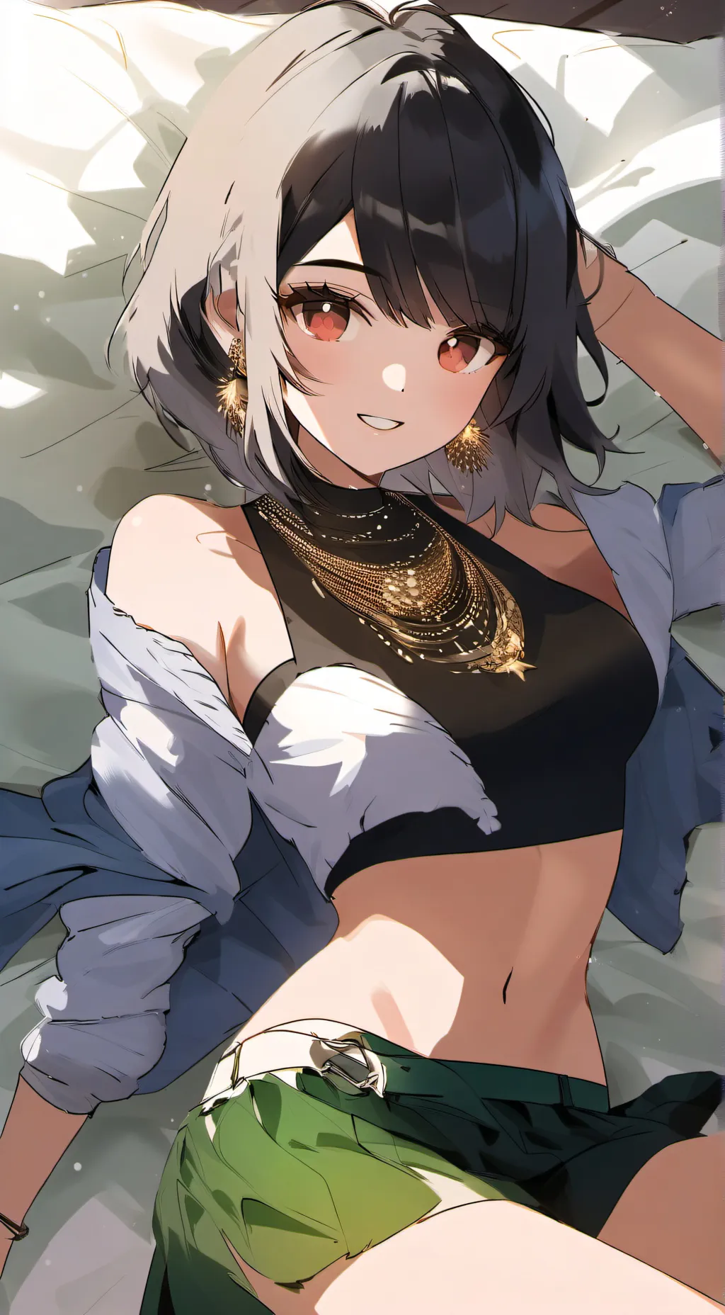 ai character: Luna background