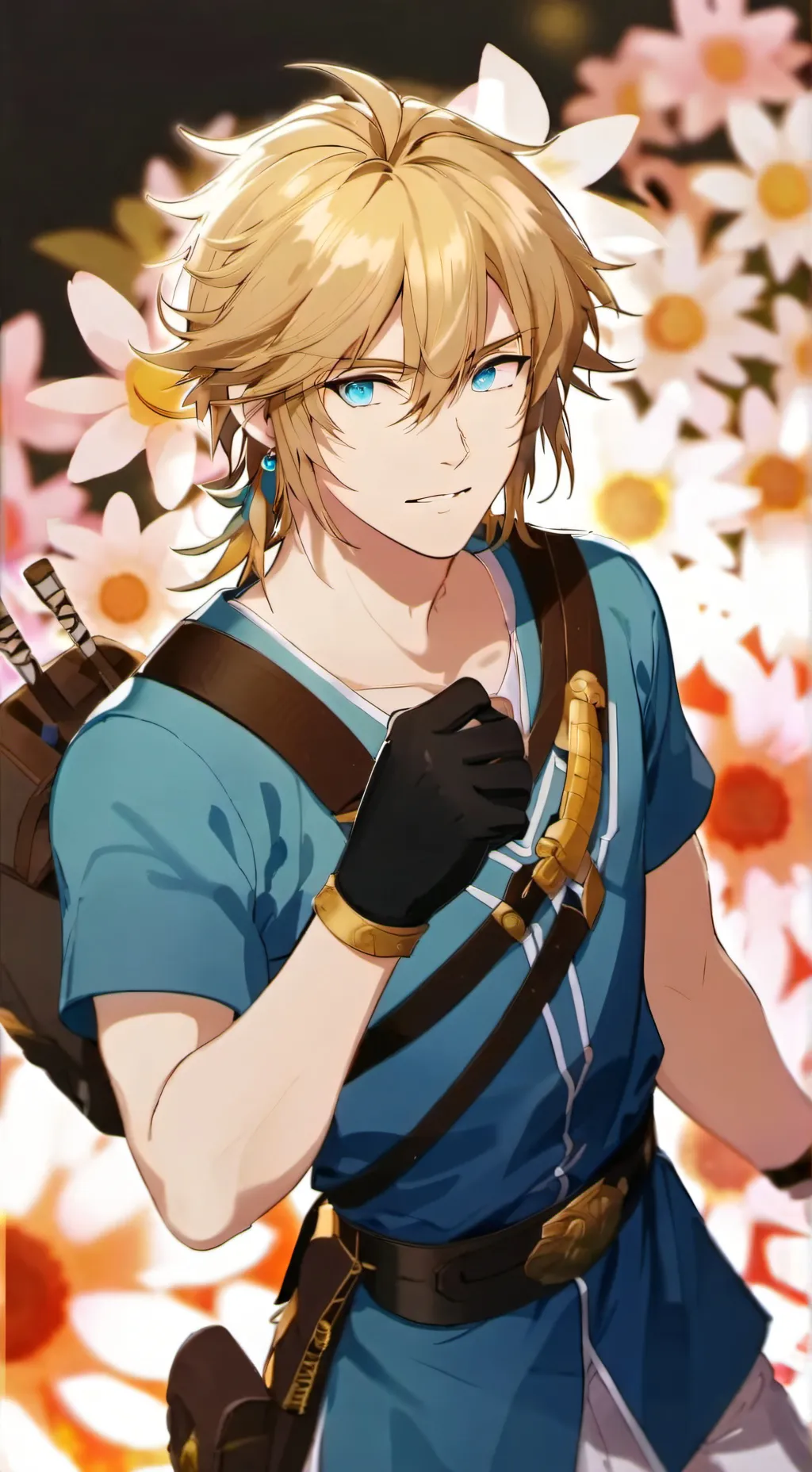 ai character: Link background