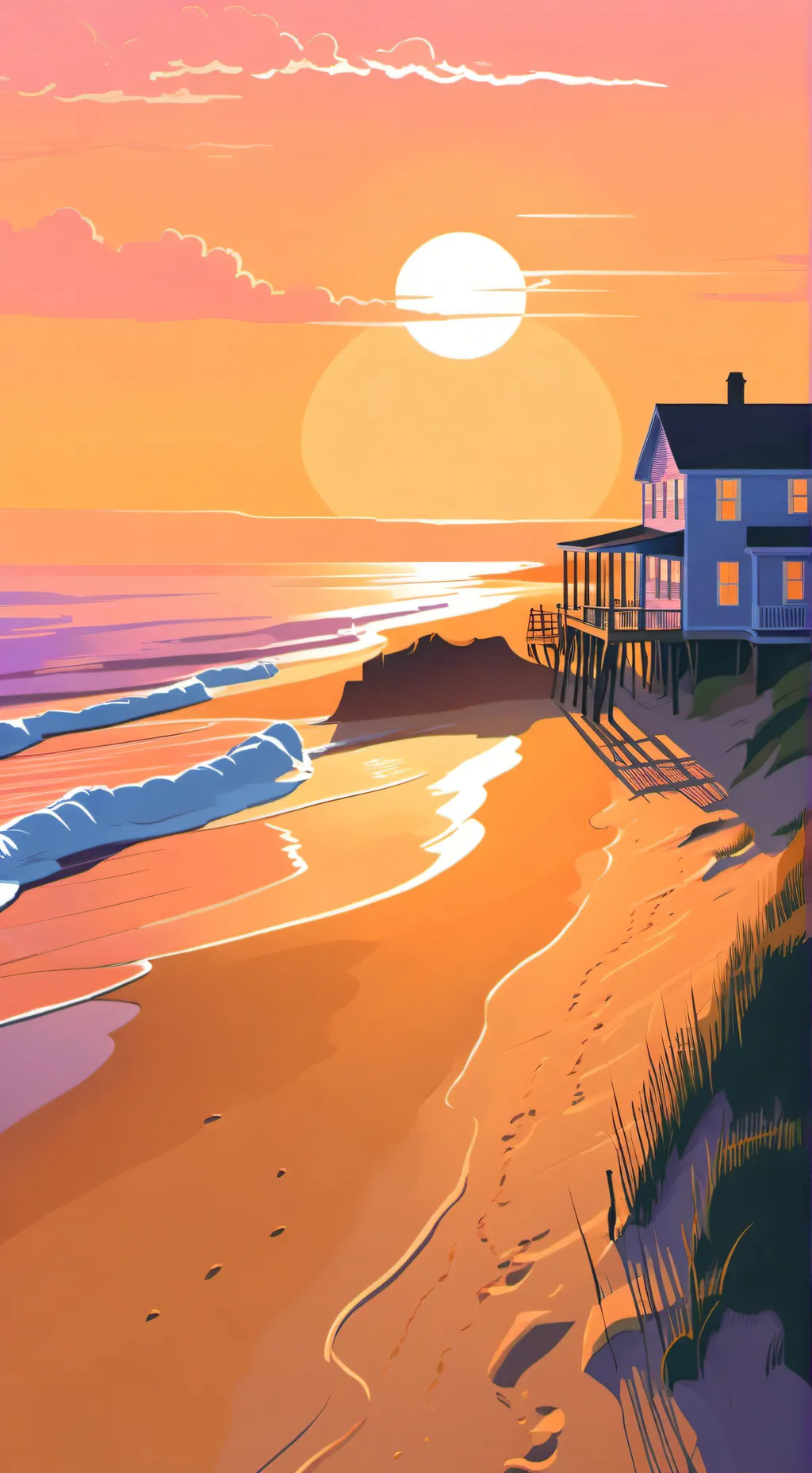 ai character: OBX  background