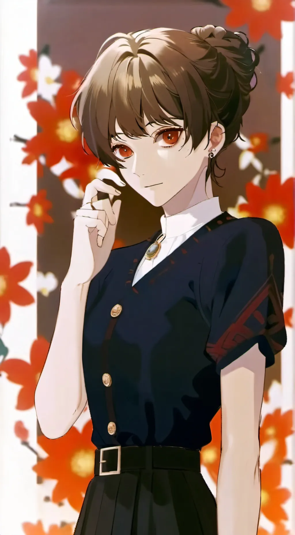 ai character: novia de bakugo background