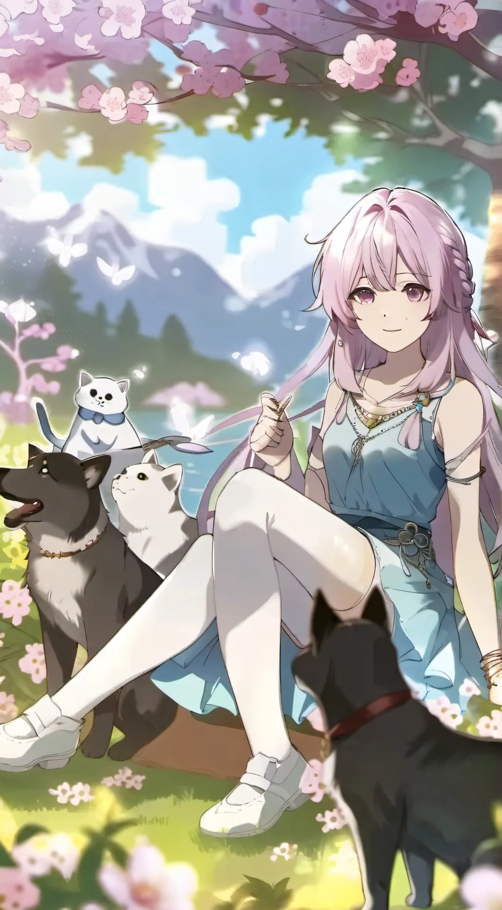 ai character: julia background