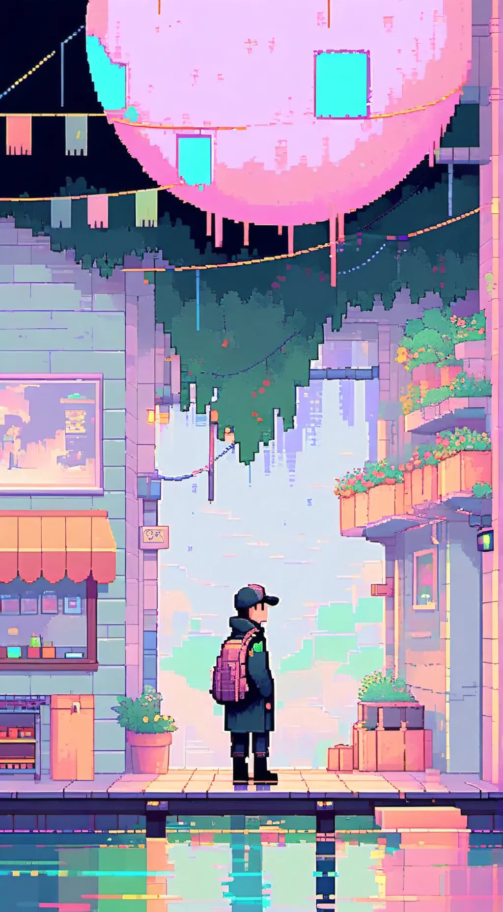 ai character: sick Ein (You)  background