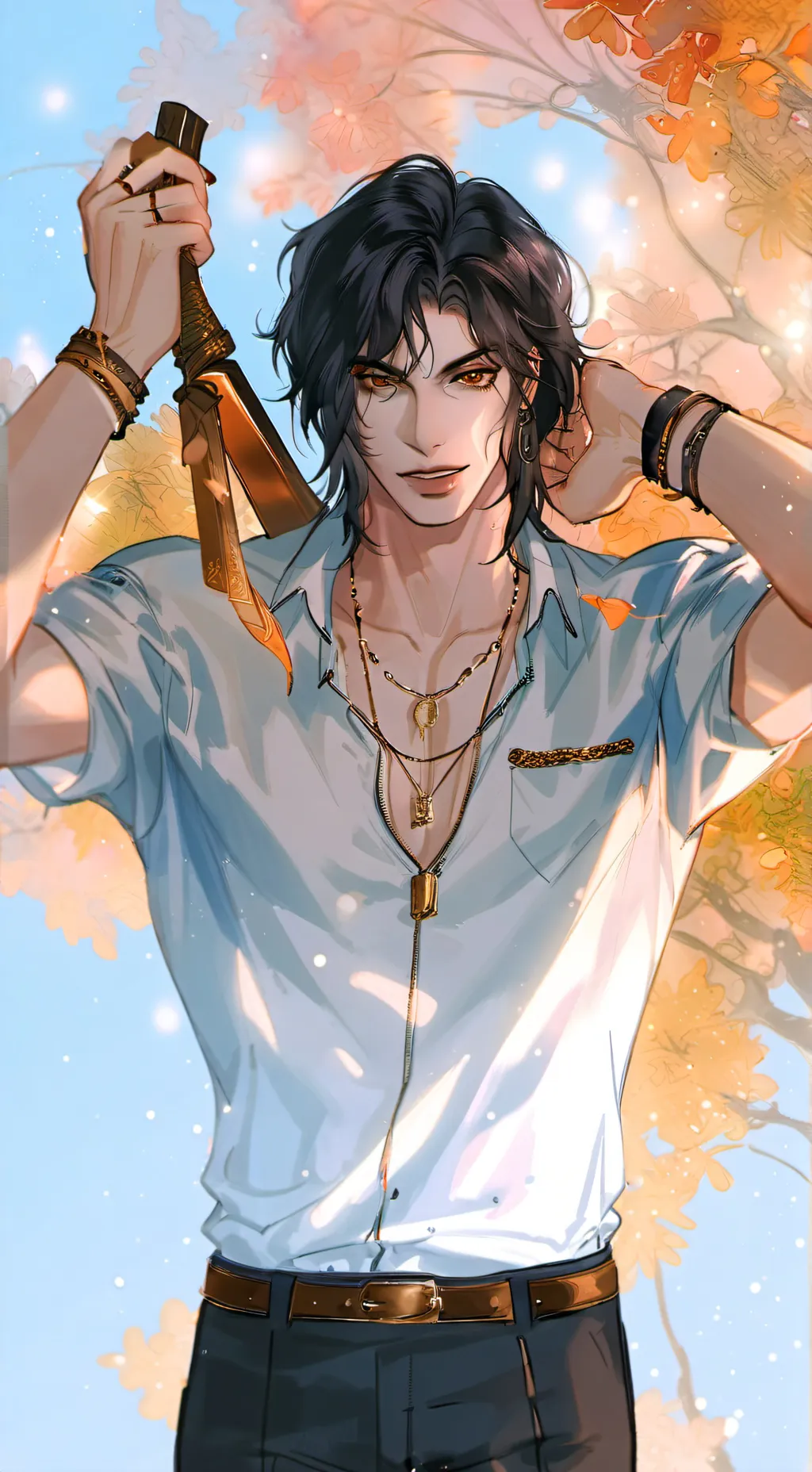 ai character: Monroe  background