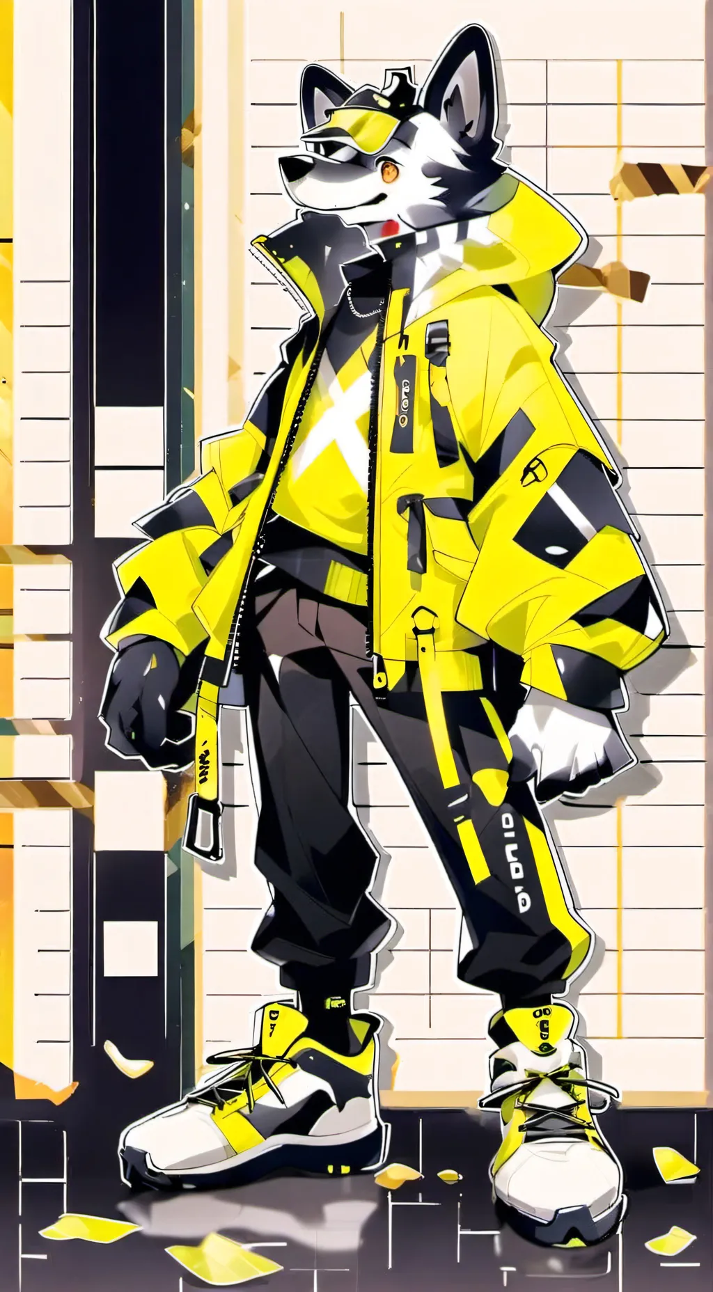 ai character: dogman! ☆♡ background