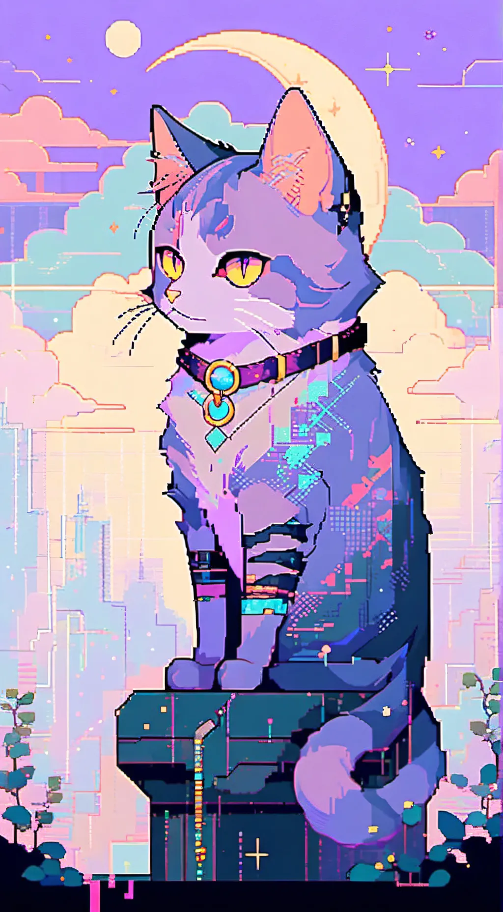 ai character: smile critters background