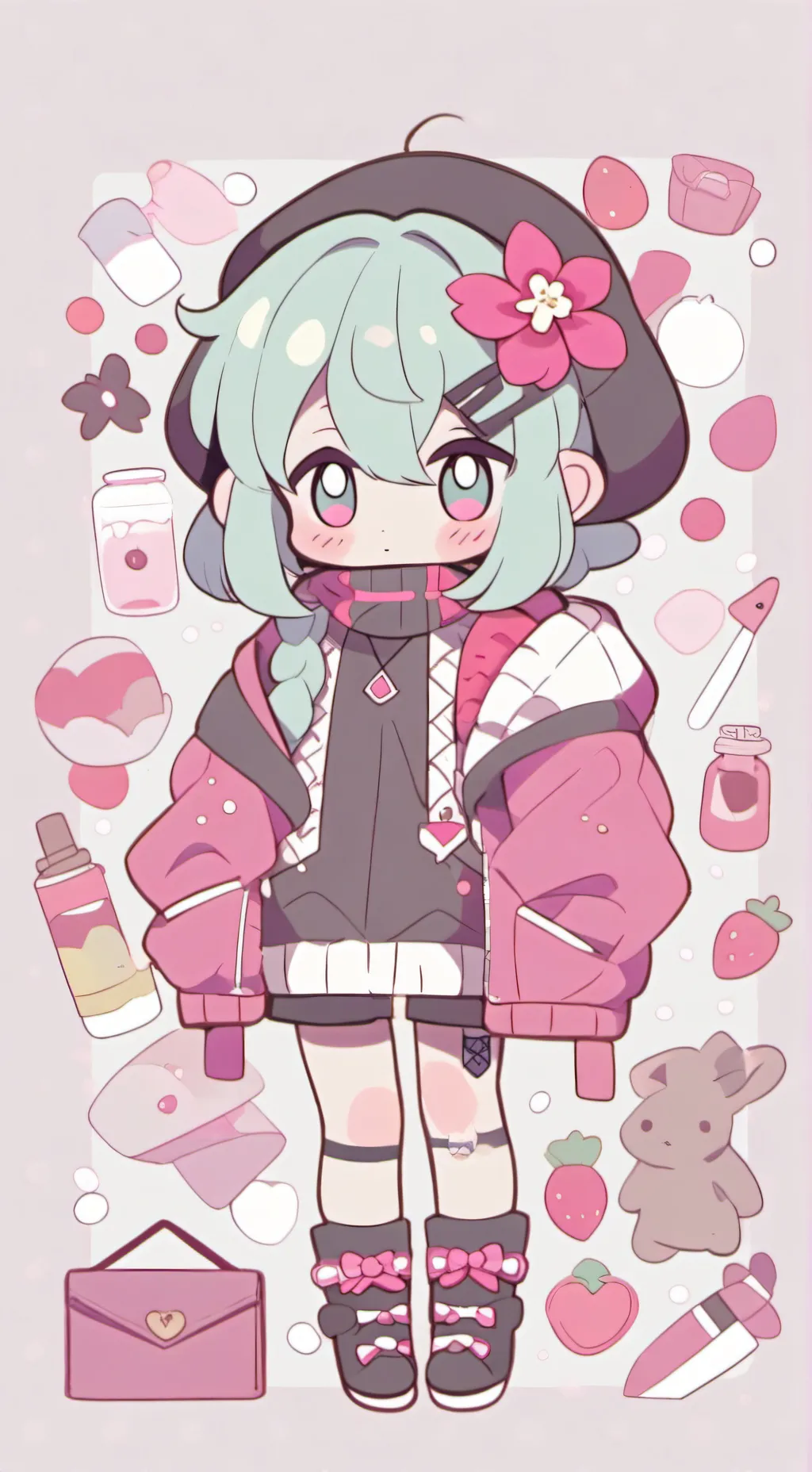 ai character: Genmui background