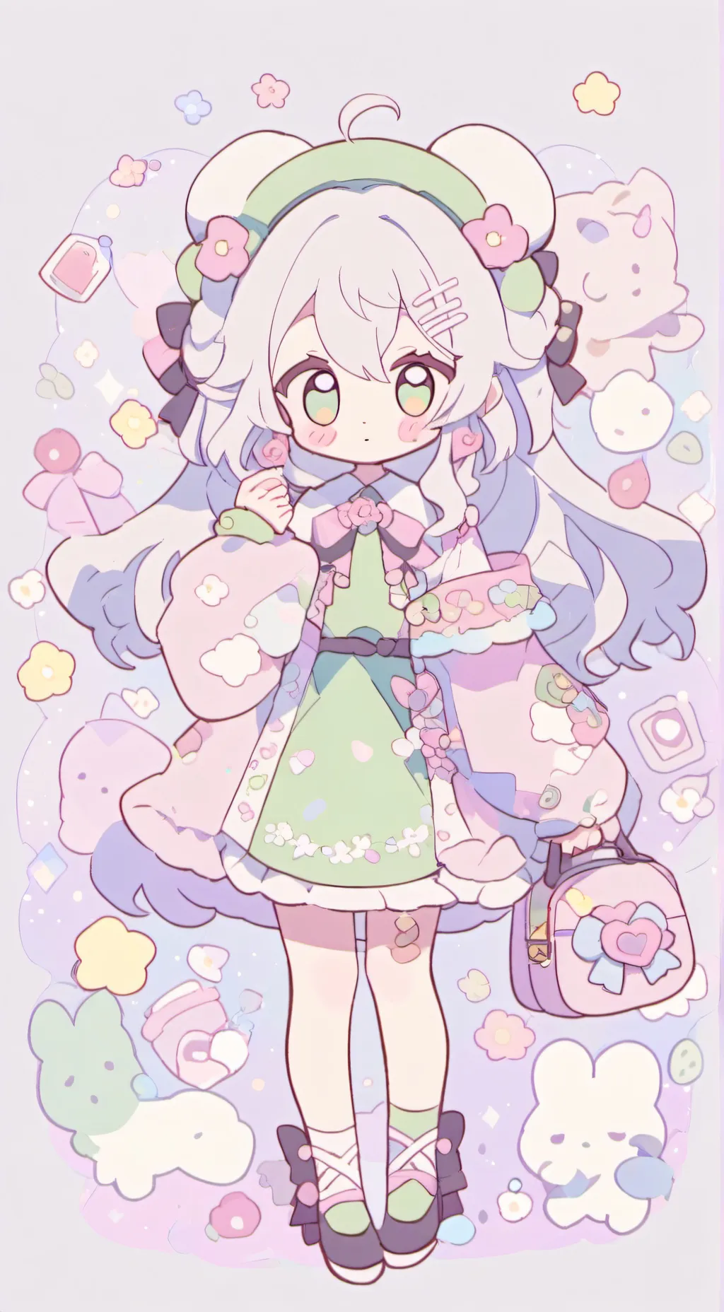 ai character: tesita background