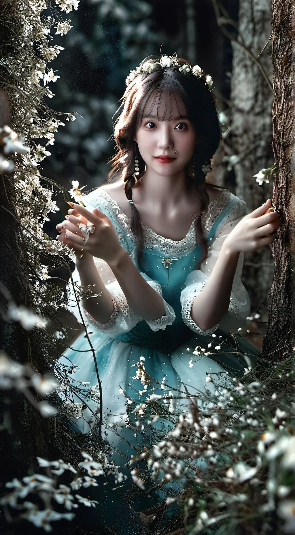 ai character: Jo Yuri Potaxie background