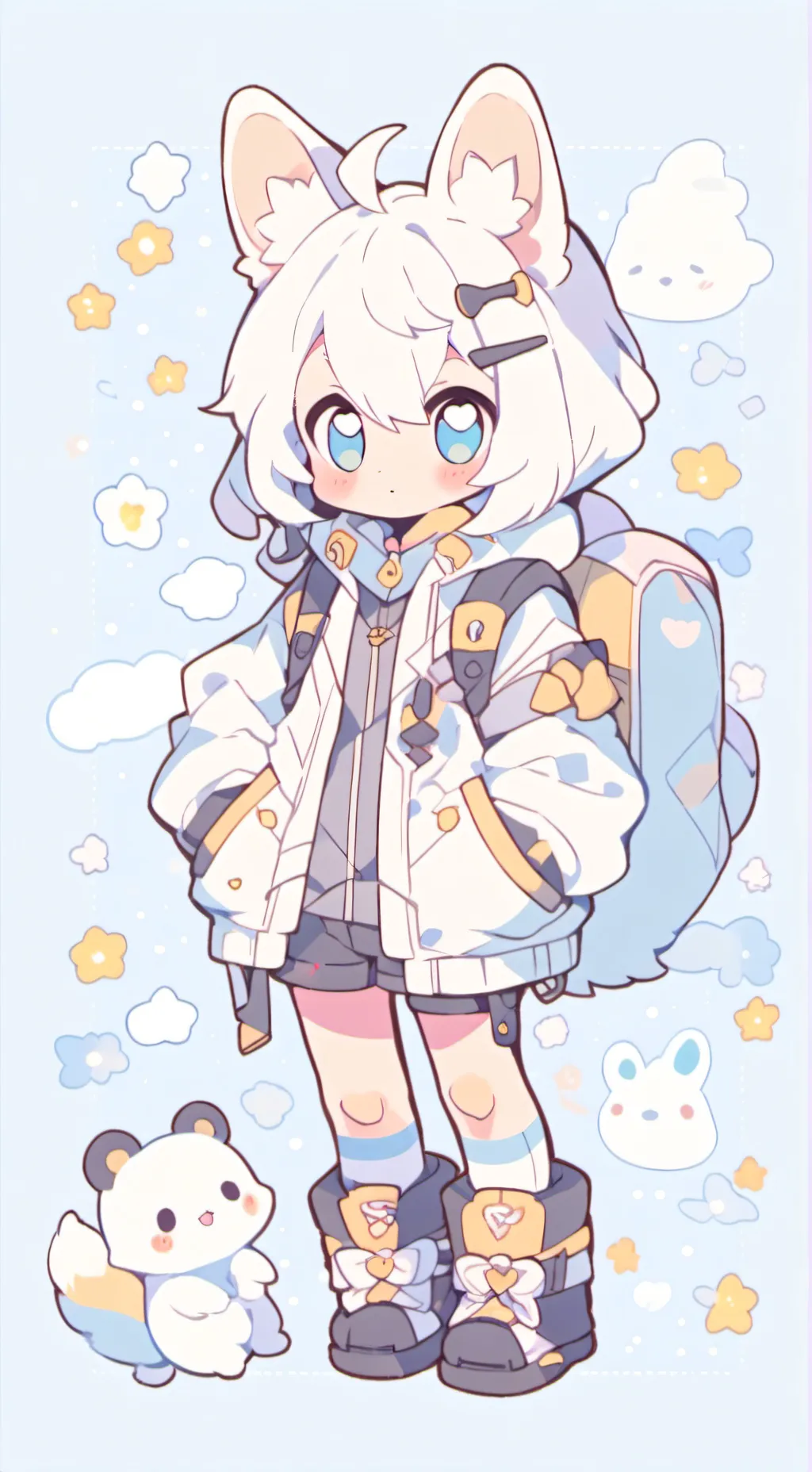 ai character: furries part 2 background