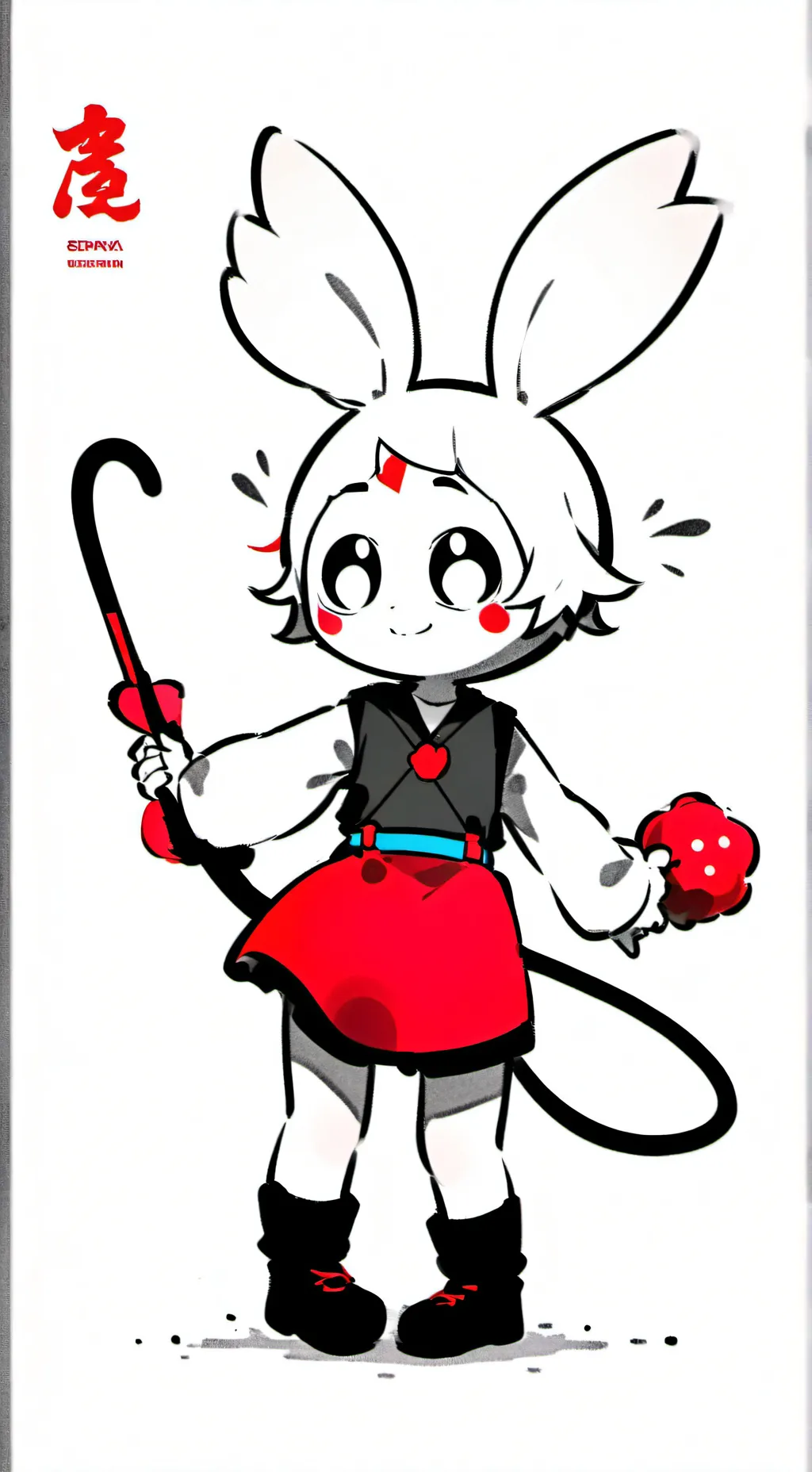 ai character: Sprunki Wenda background