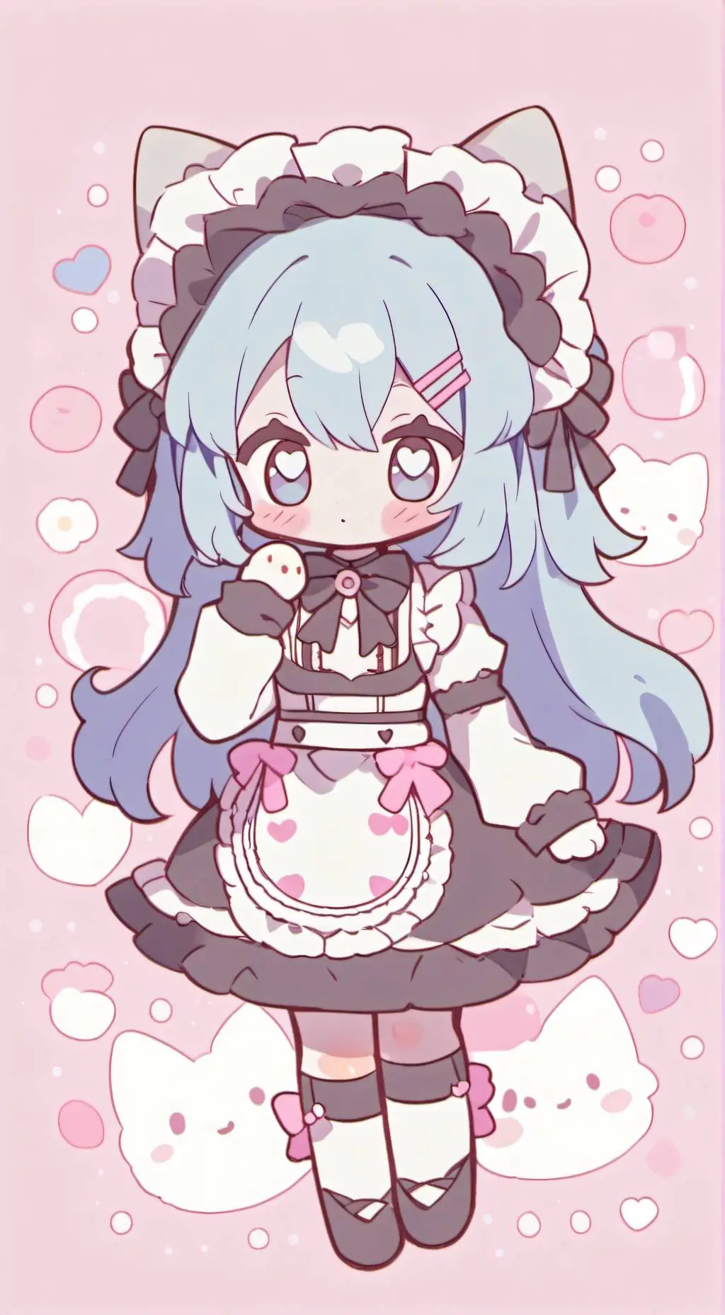 ai character: maid background