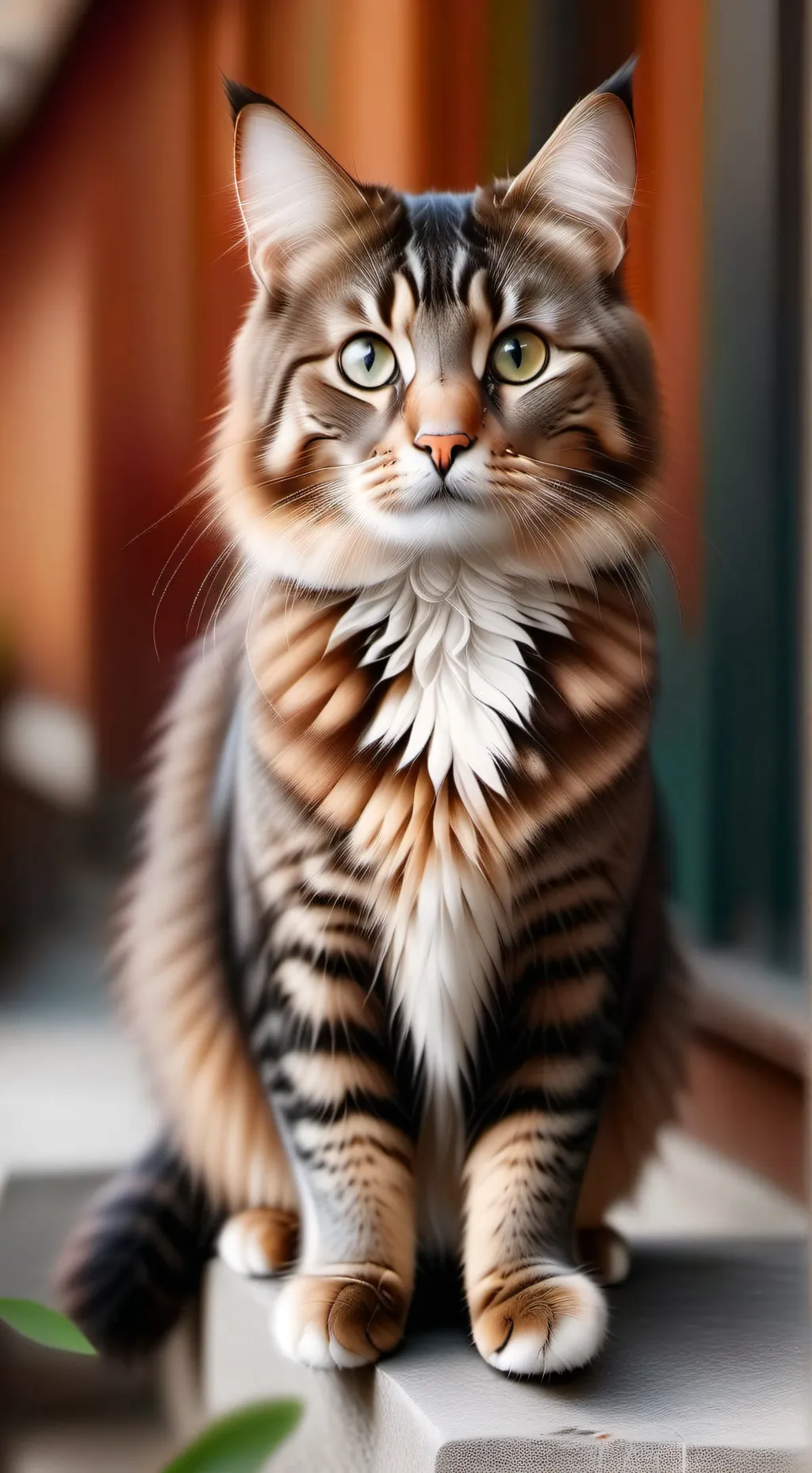 ai character: Tea background