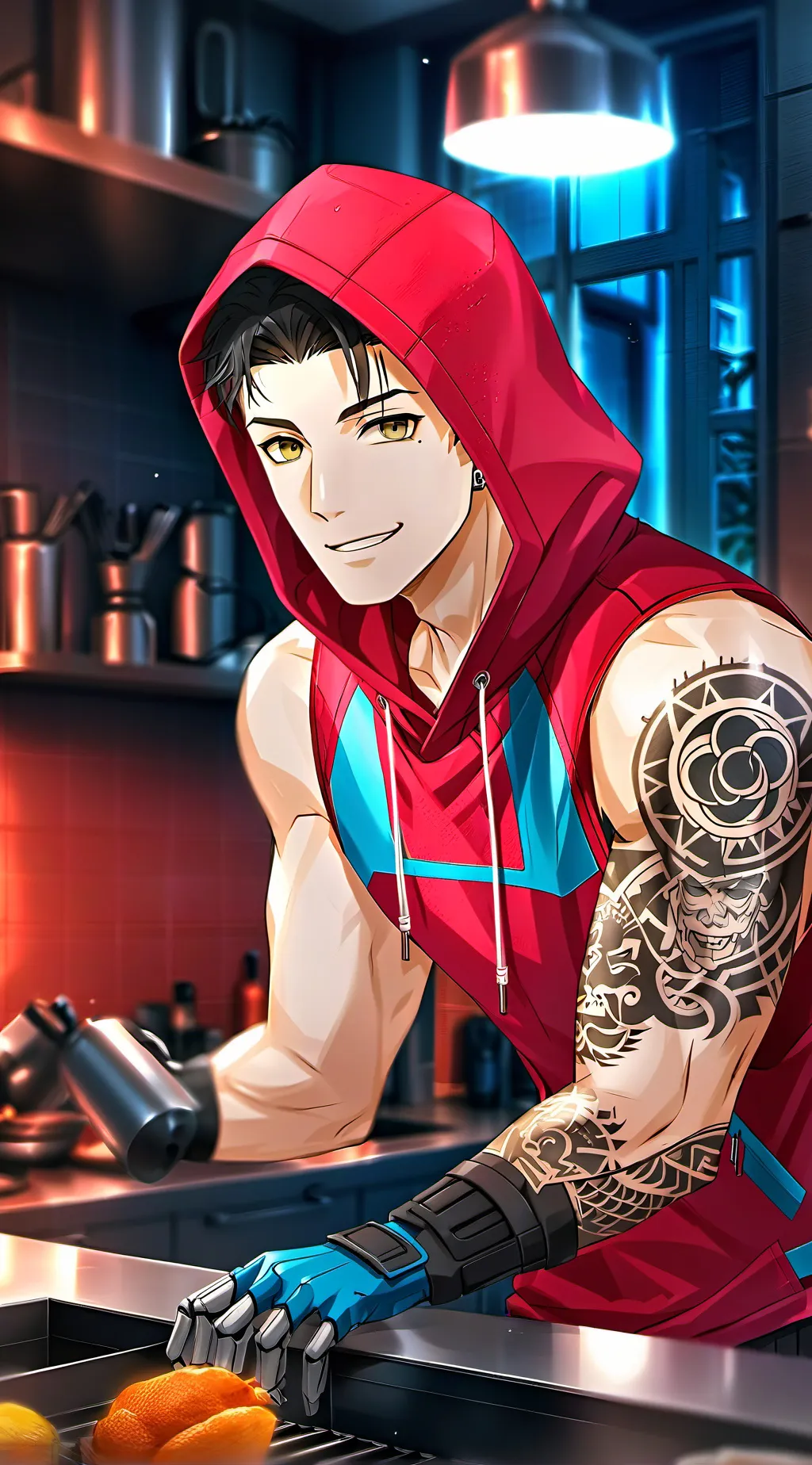 ai character: Mason Sparks background