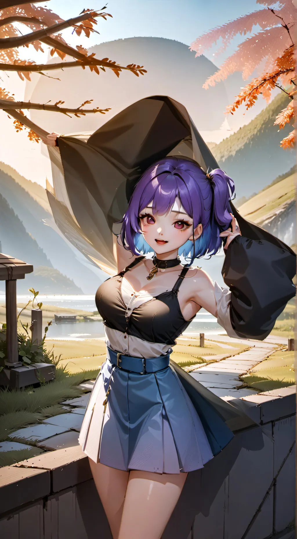 ai character: SB SHOW  background