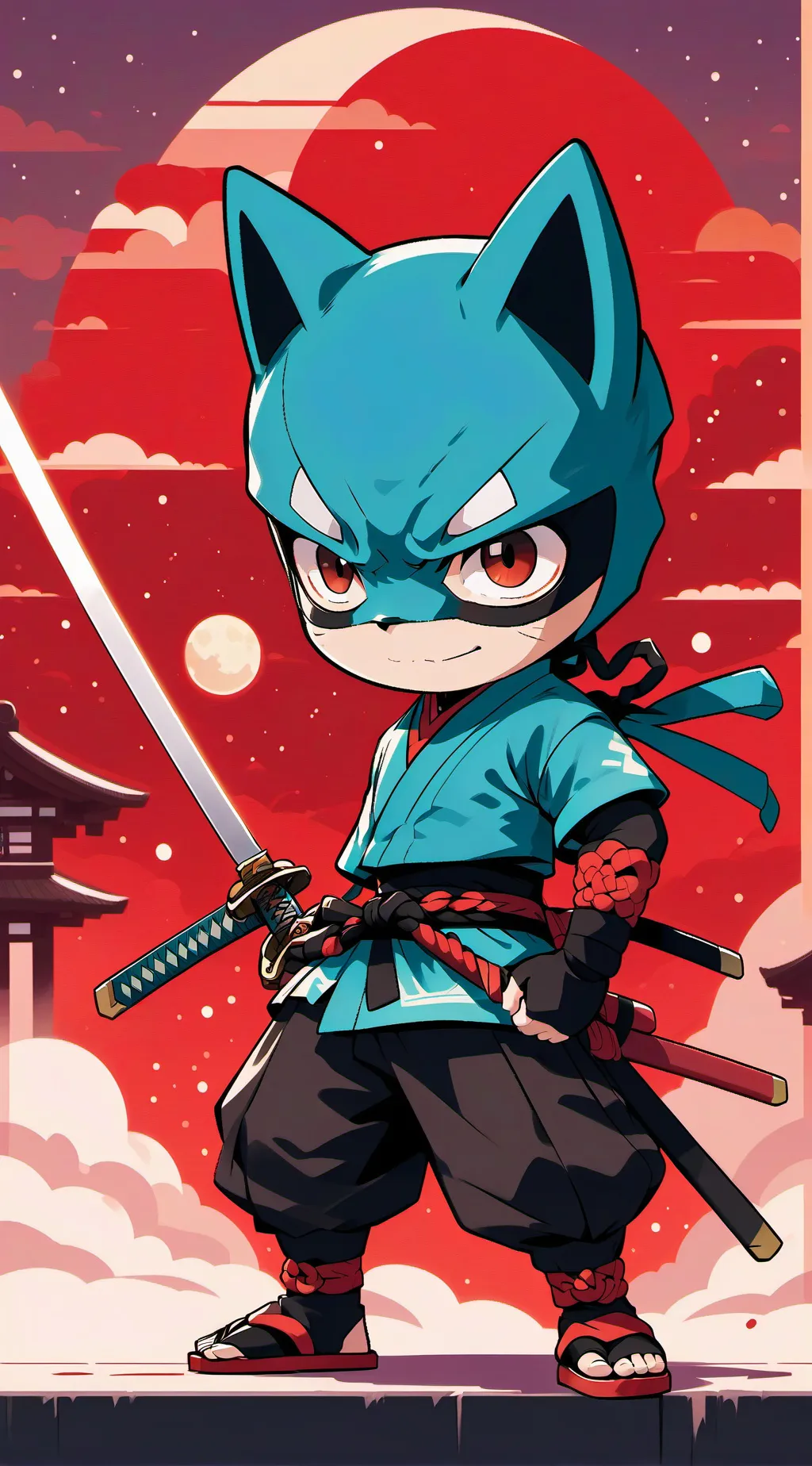 ai character: NINJALINO 2 background
