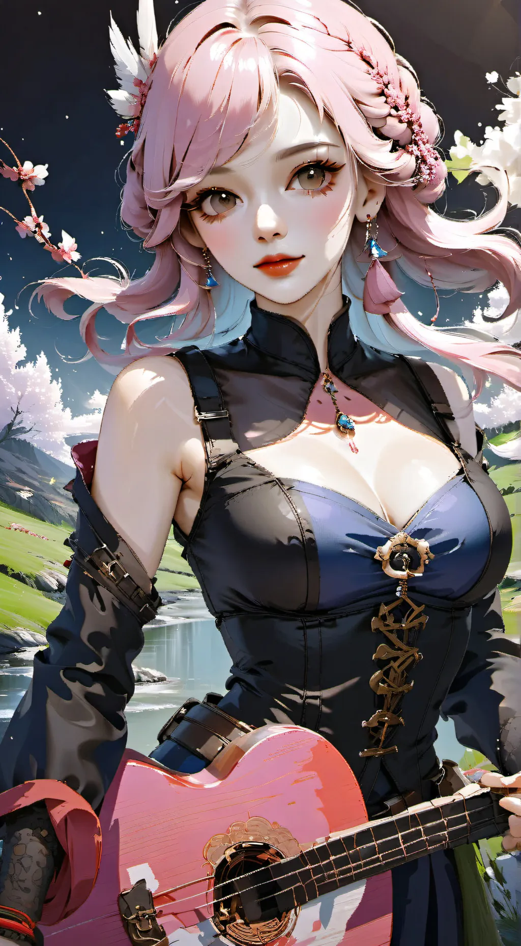 ai character: Mha x lil sis background