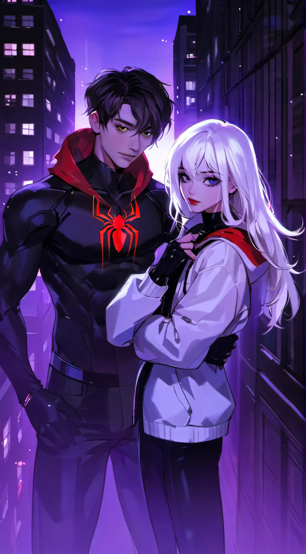 ai character: Peter Parker & Y/N background