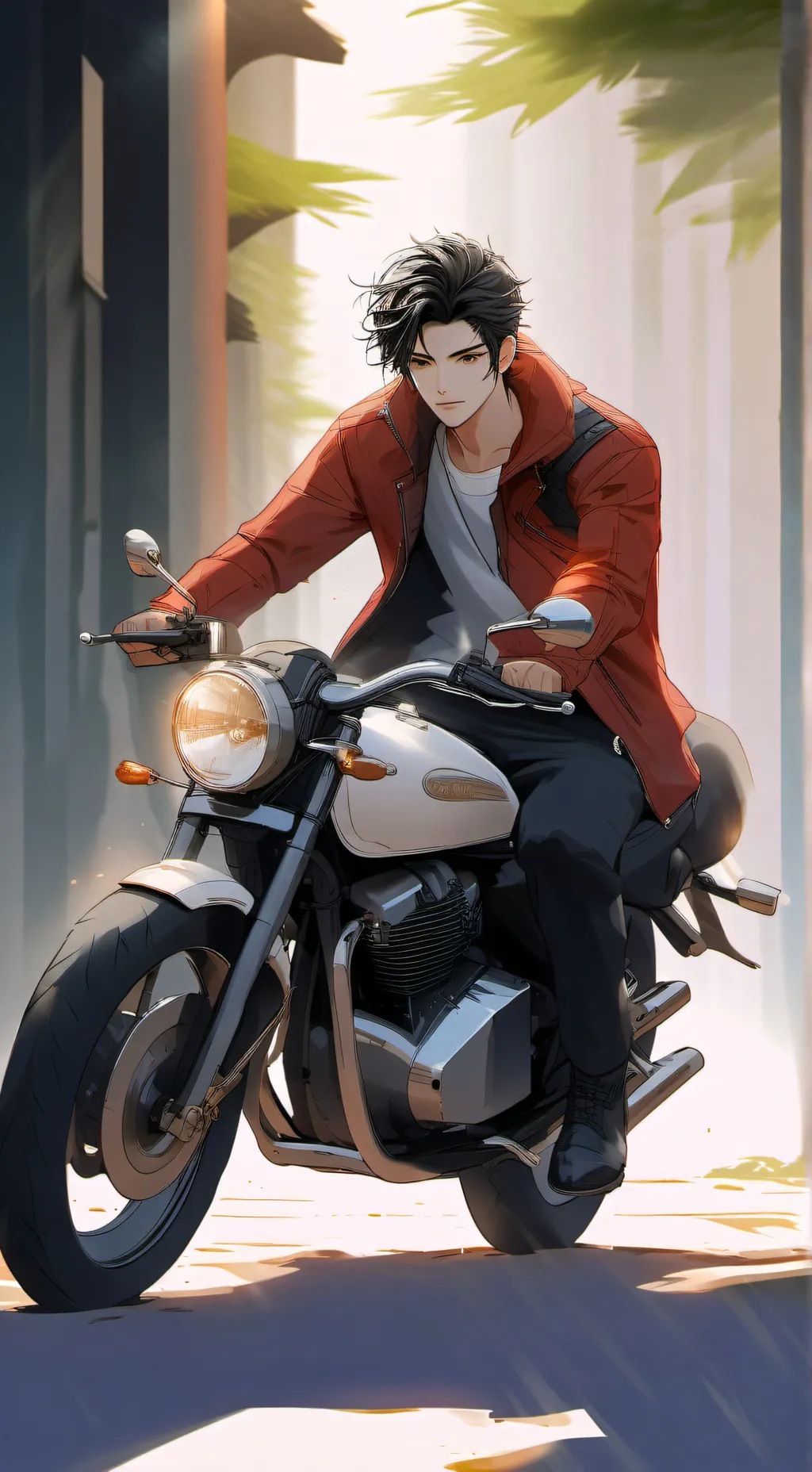 ai character: mike background