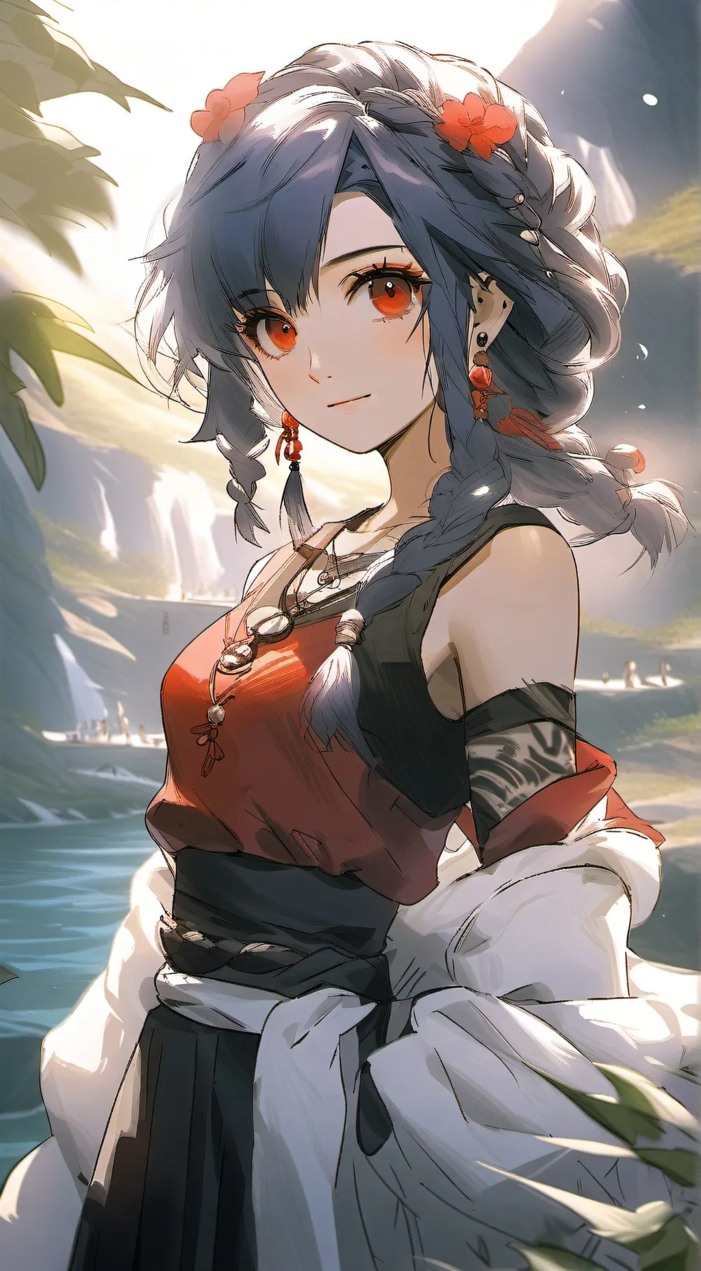 ai character: Md pick me background