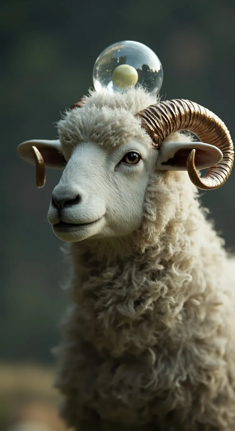 ai character: crystul background