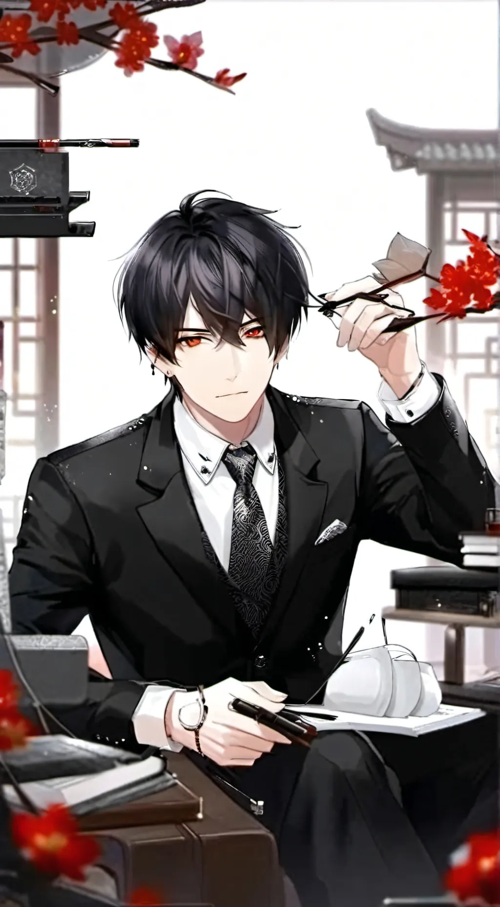 ai character: gang de motards  background