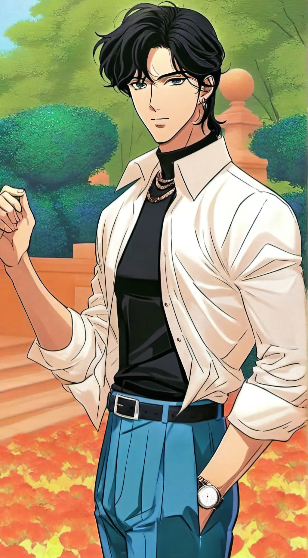 ai character: Kevin Stone background