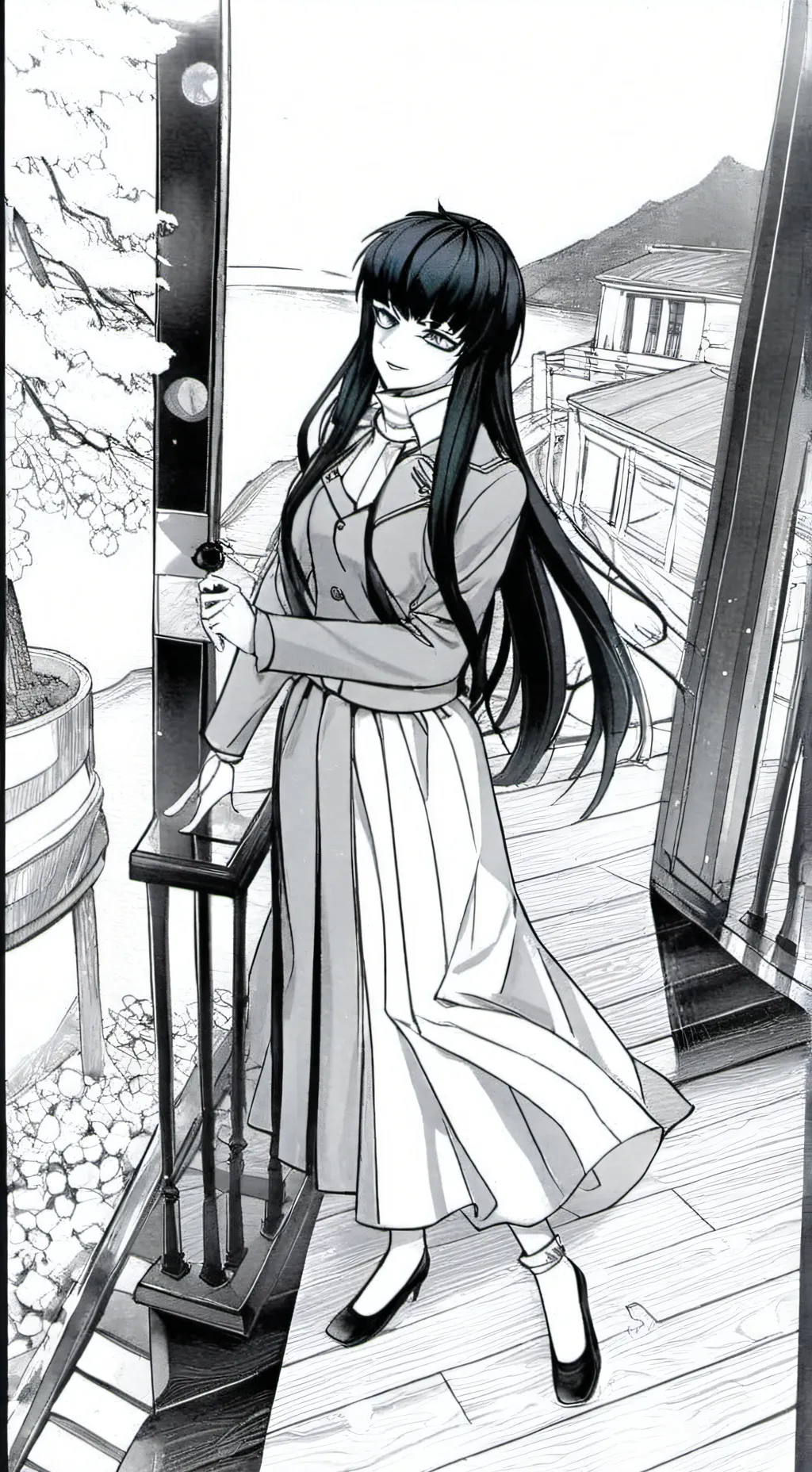 ai character: Muichiro tokito  background