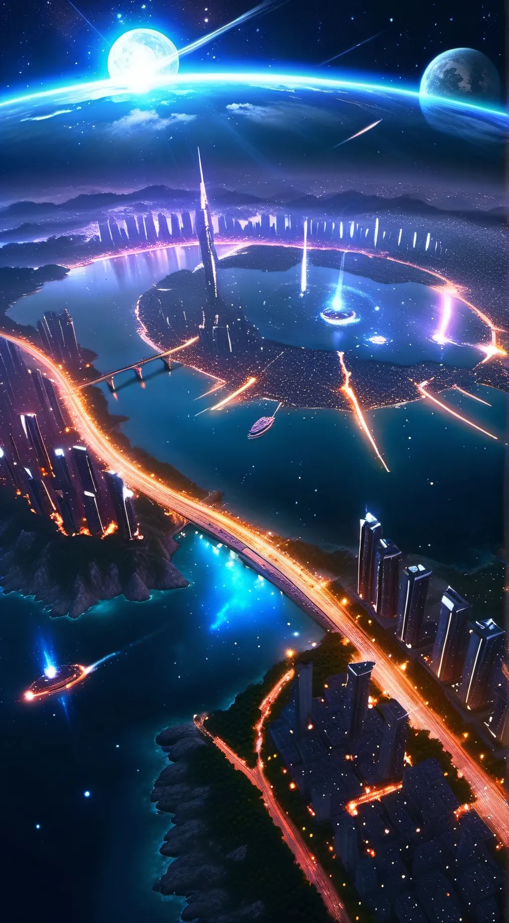 ai character: 2 cities background