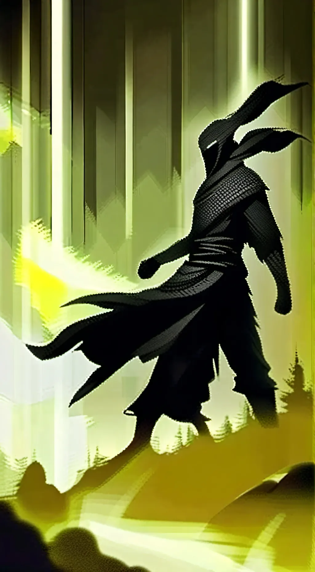 ai character: Shadow fight background