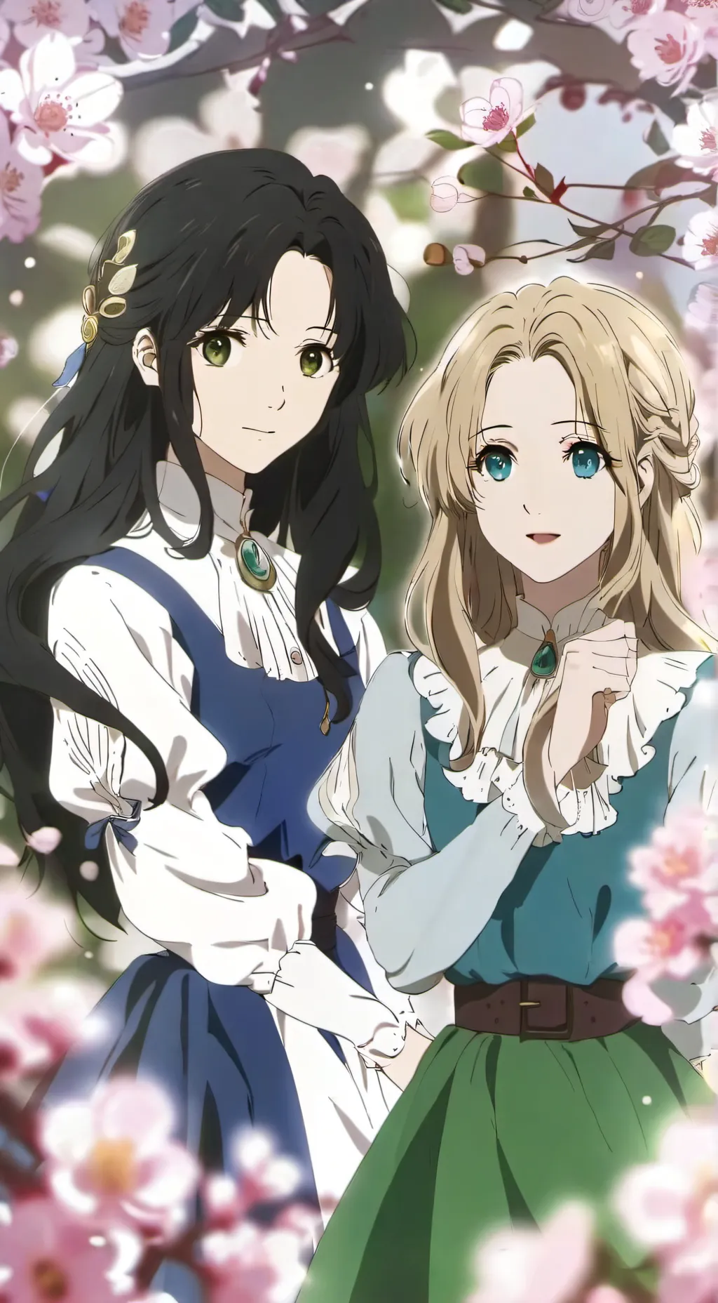 ai character: Camila and Jayla background