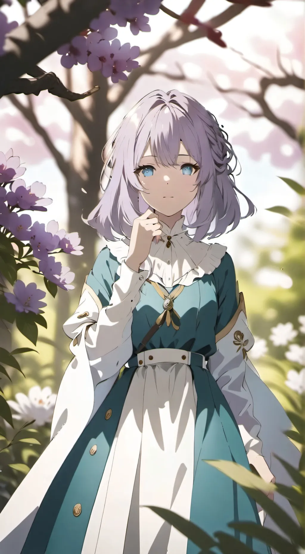 ai character: gros fille background