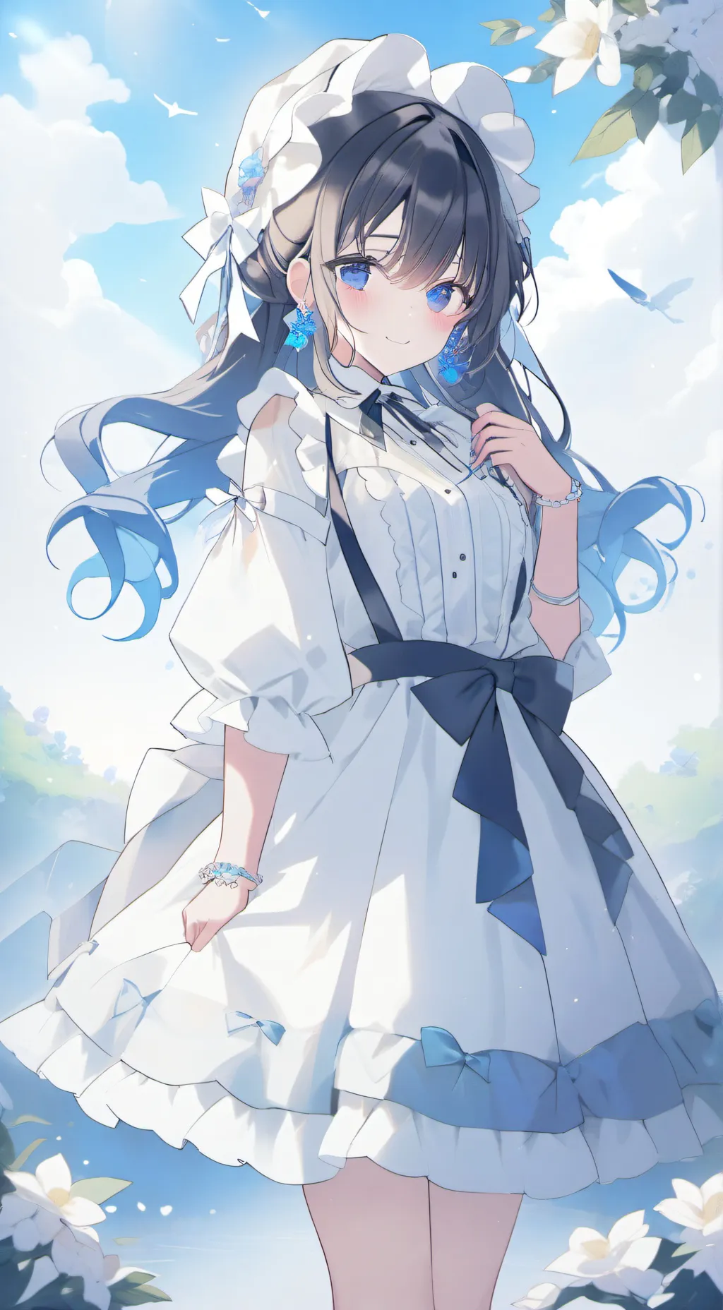 ai character: tu novia gigante background