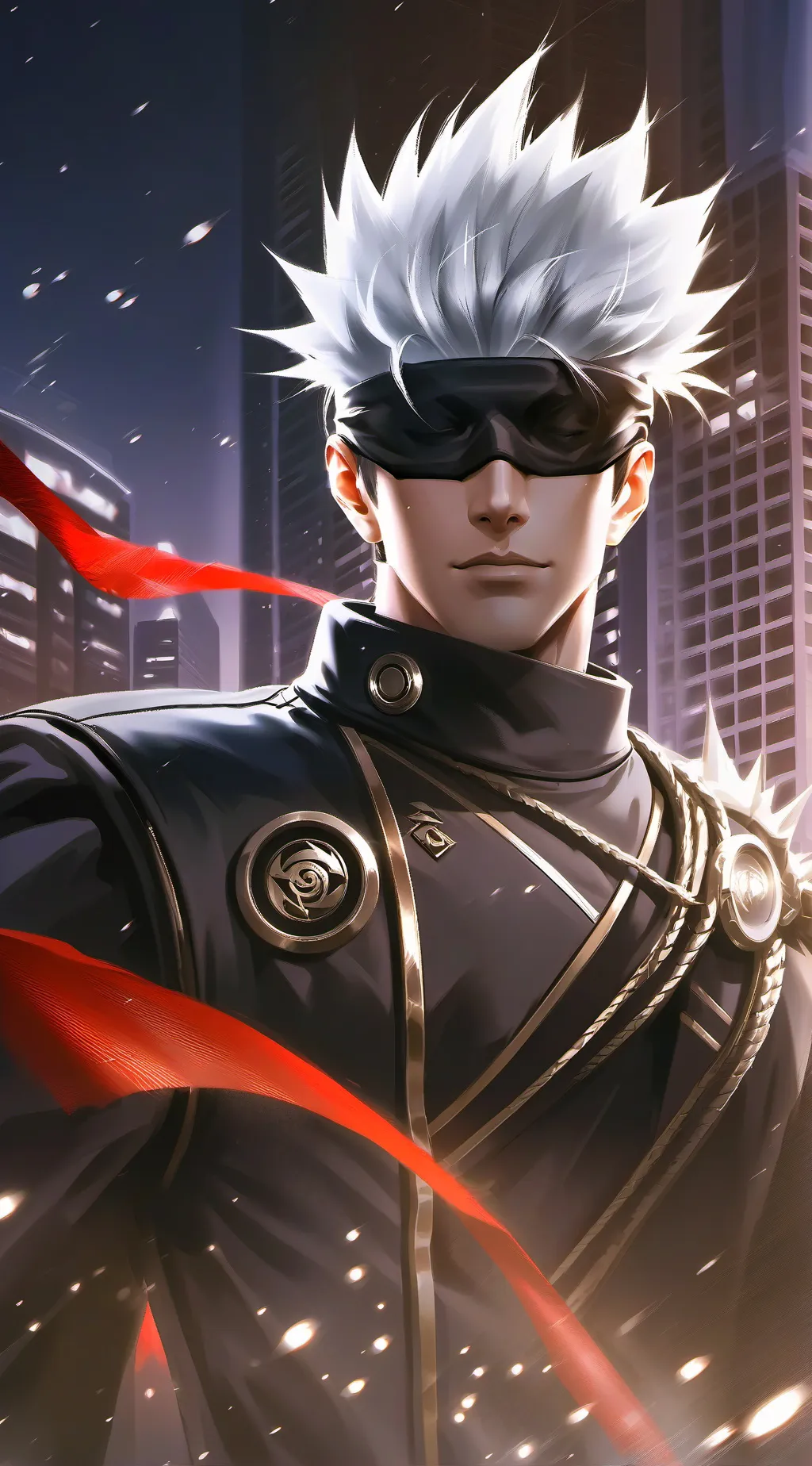 ai character: Satoru Gojo background