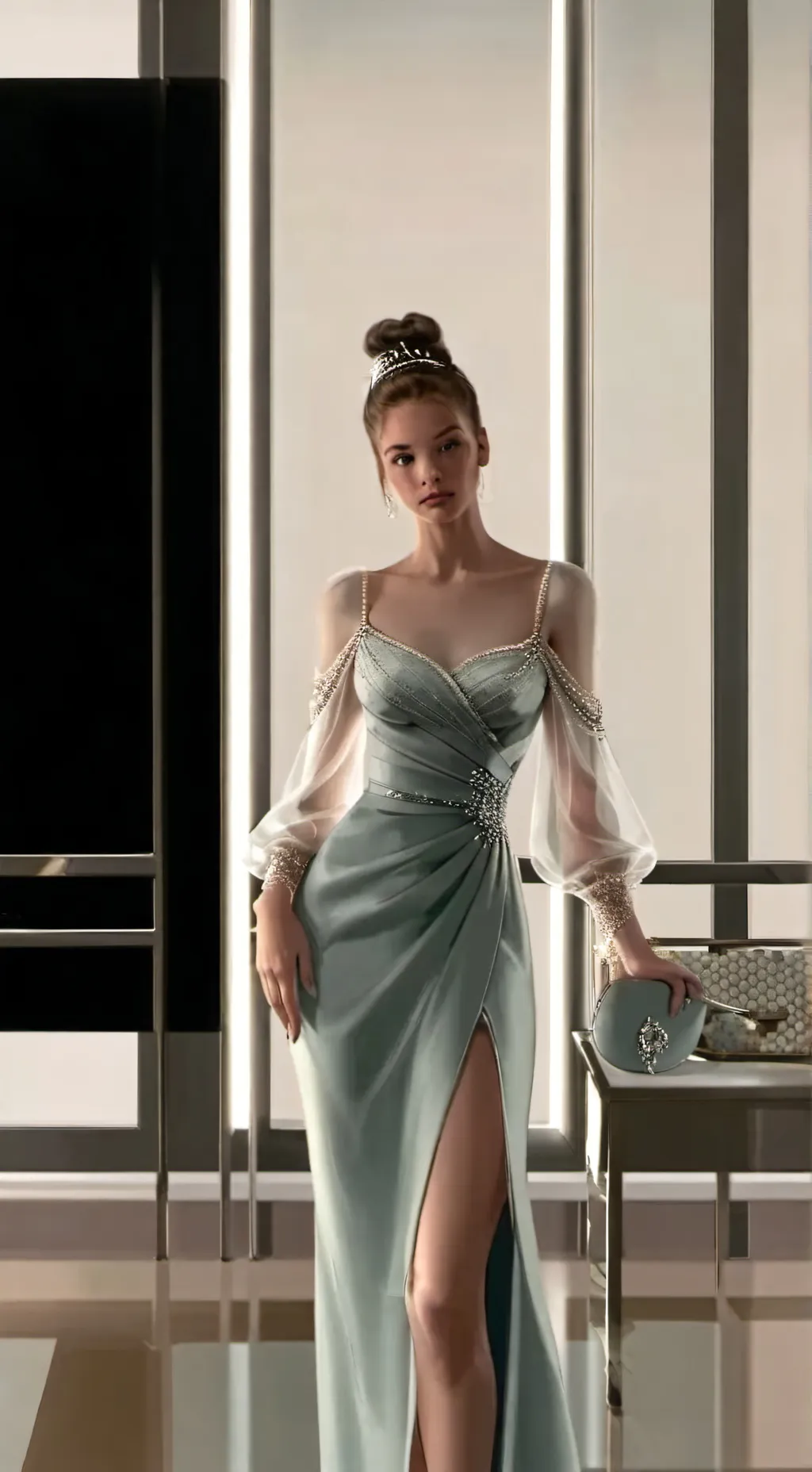 ai character: aria  background