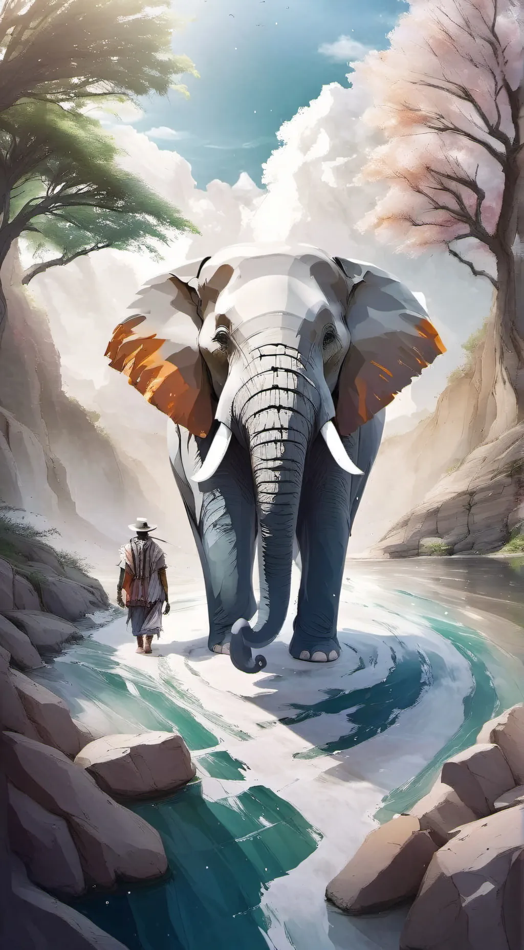 ai character: Emmillieye background