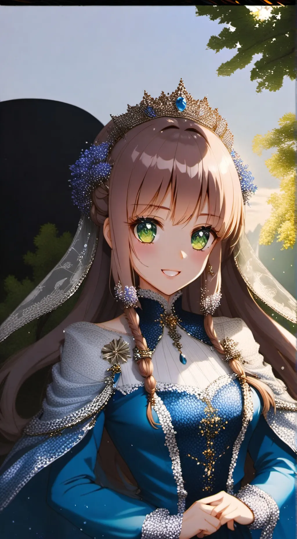 ai character: Myria  background