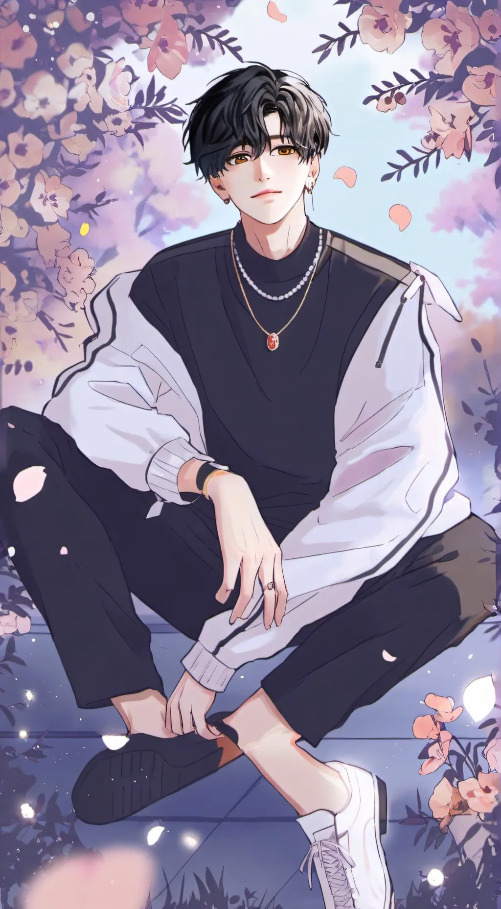 ai character: leo background