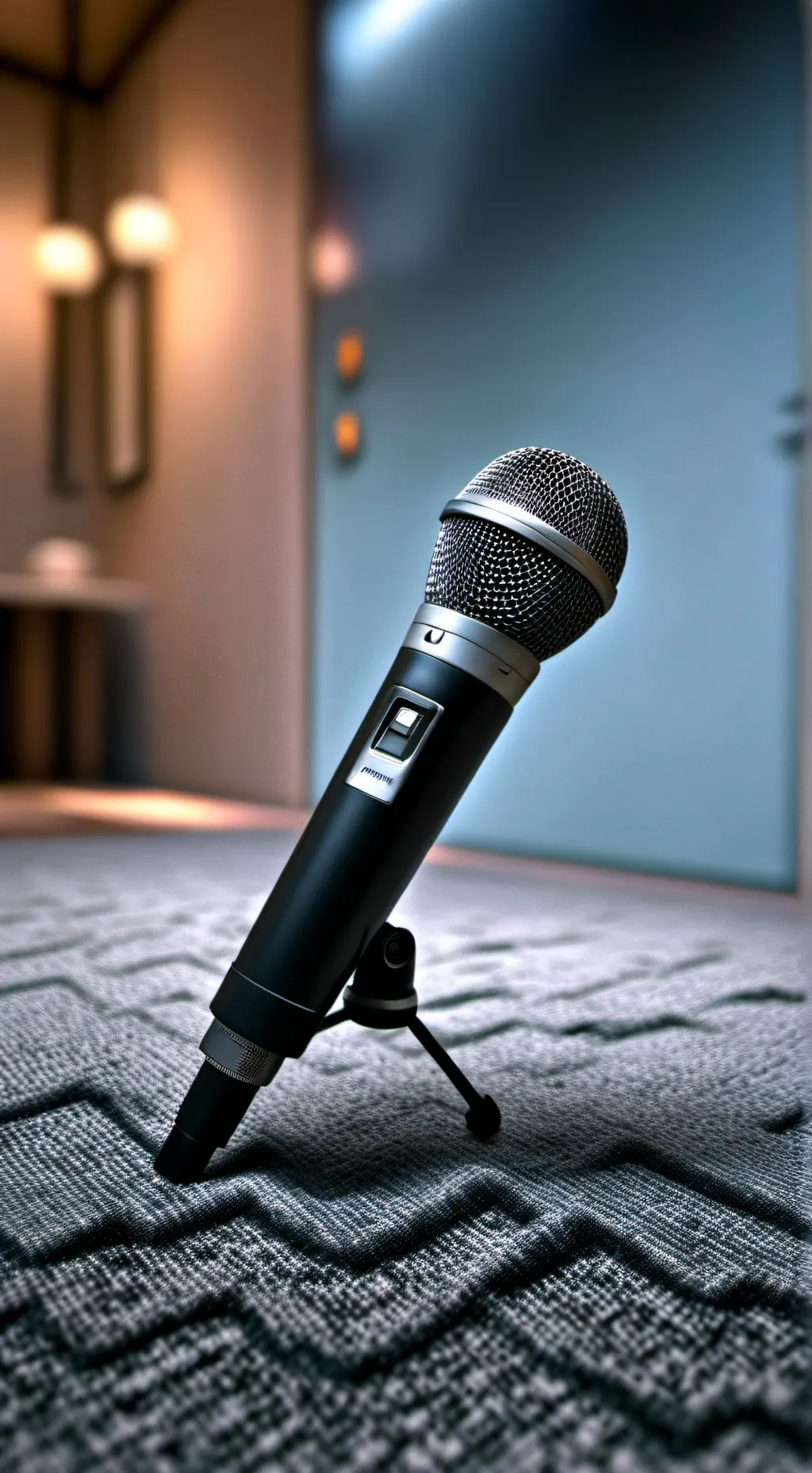 ai character: lost mic background