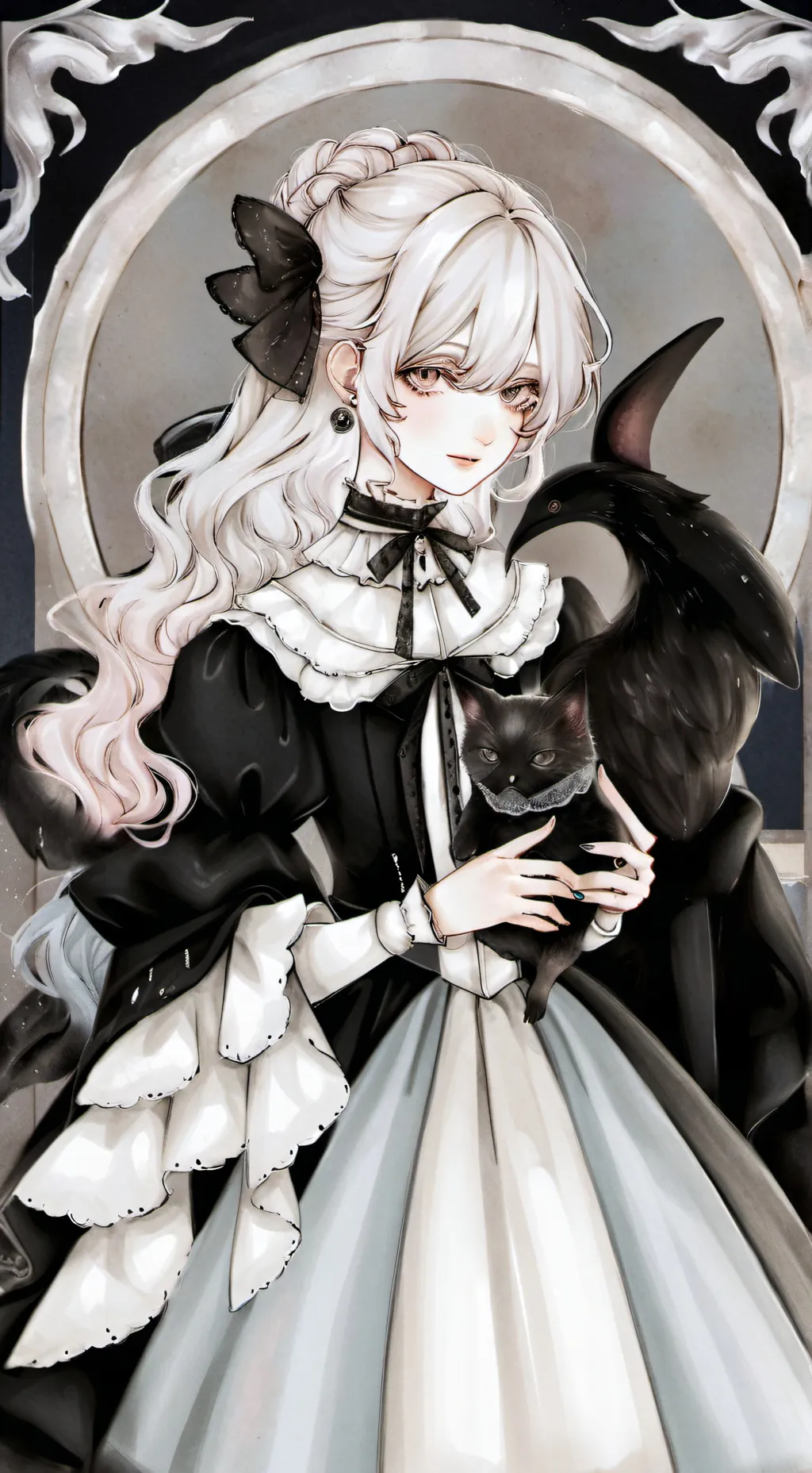 ai character: moka background