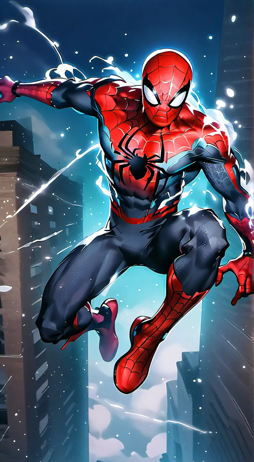ai character: Spider-Man background