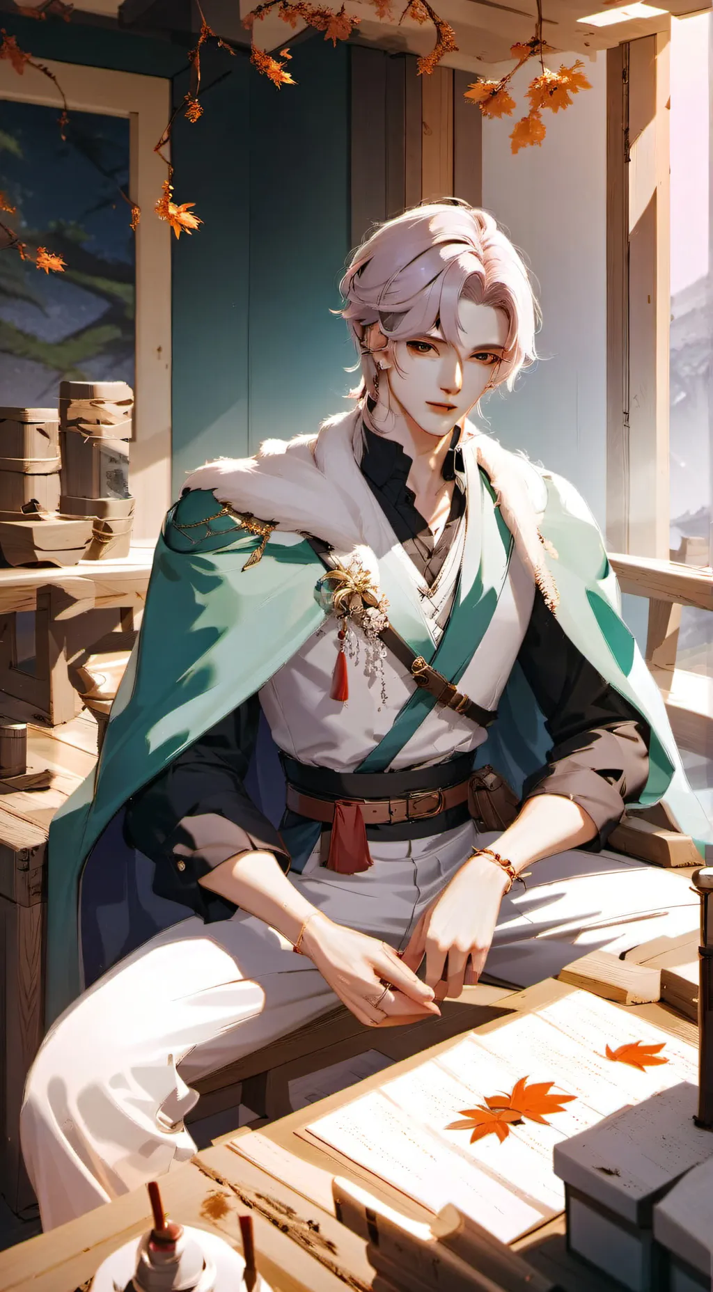 ai character: Axton background